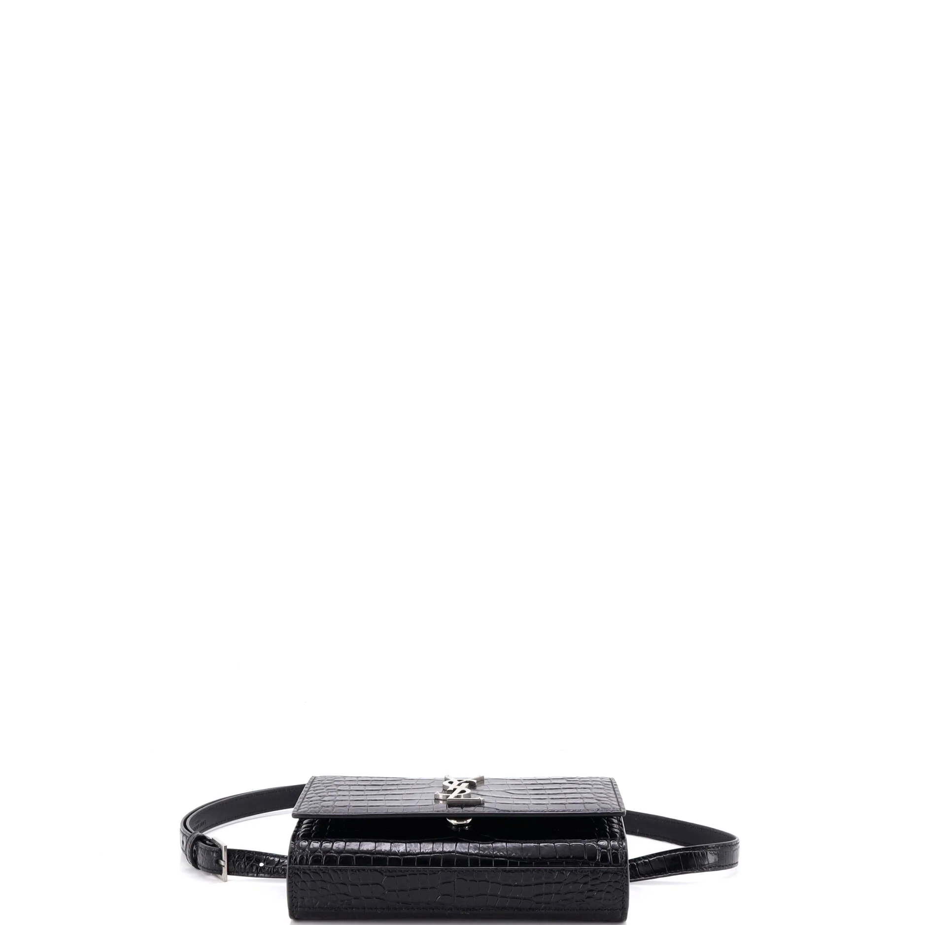 Classic Monogram Kate Belt Bag Crocodile Embossed Leather - Image 4