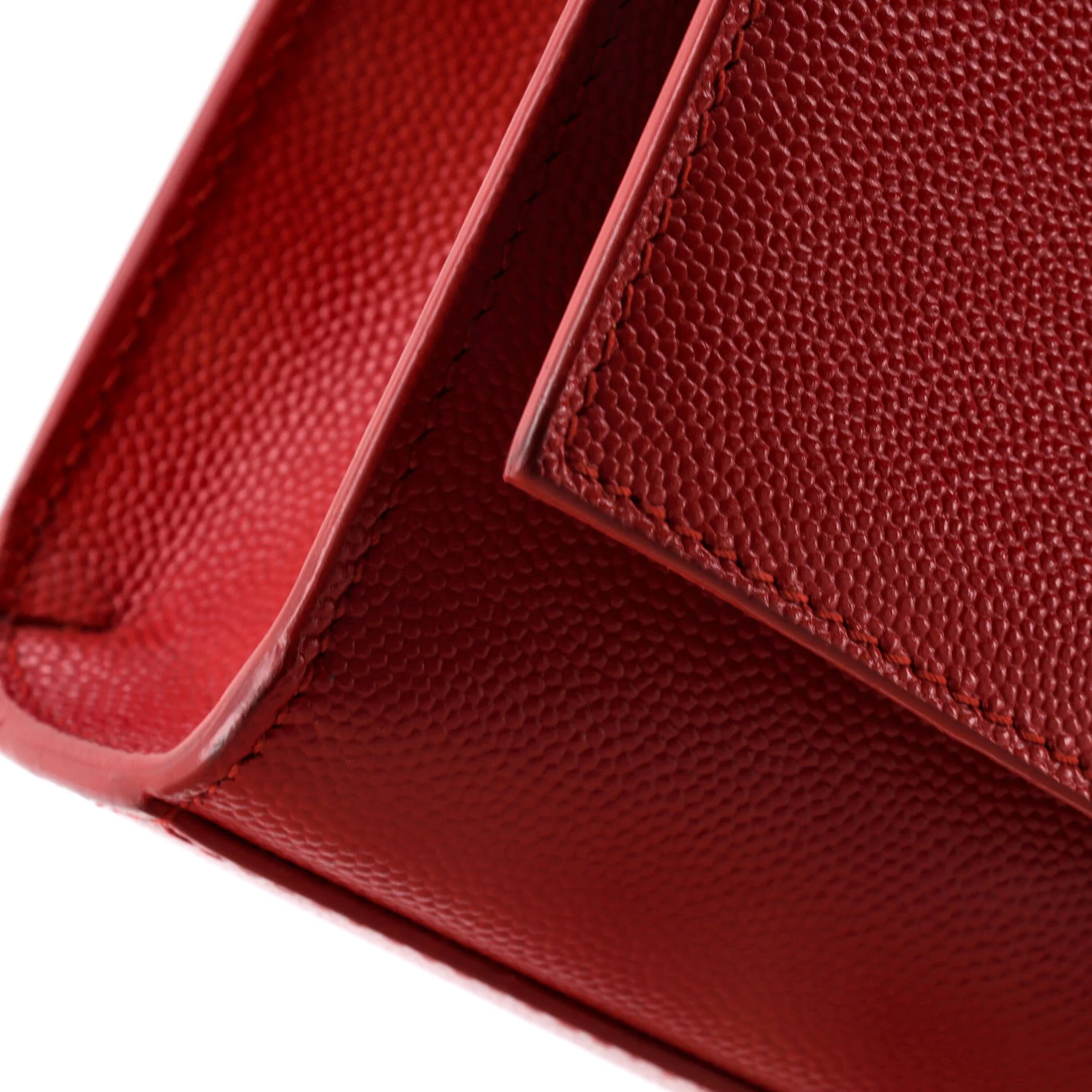 Classic Monogram Tassel Crossbody Bag Leather Medium - Image 6