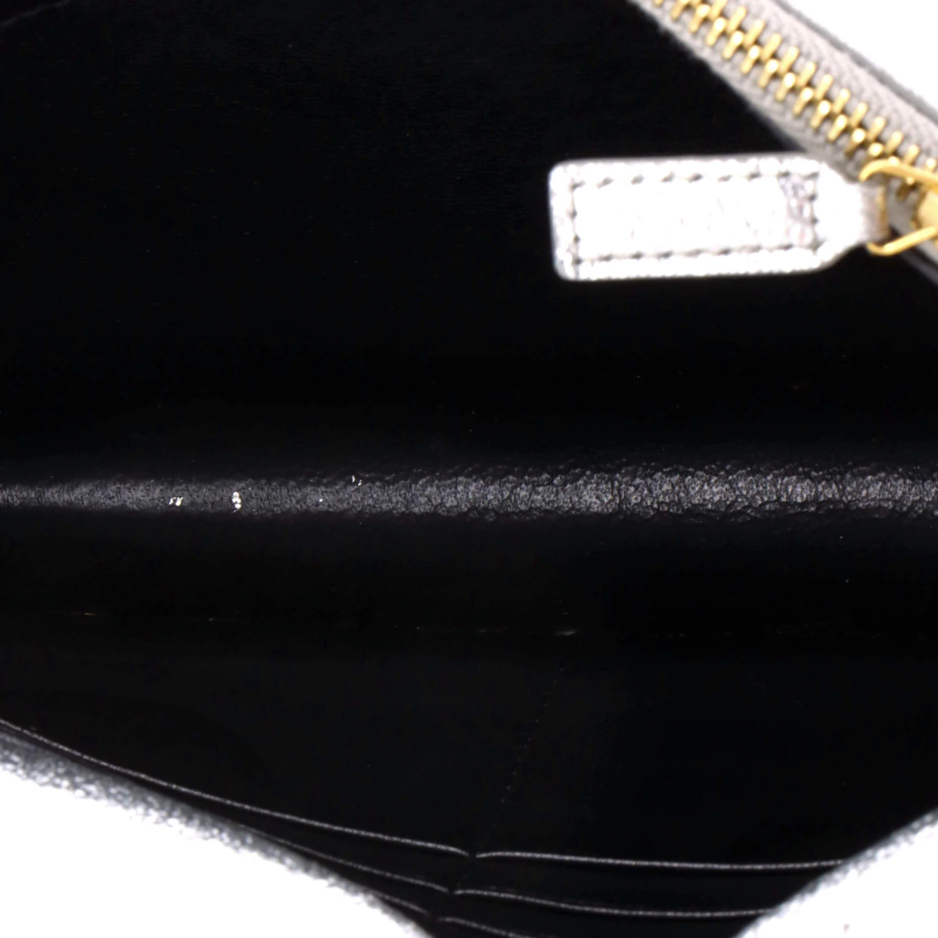 Classic Monogram Wallet on Chain Leather Small - Image 5