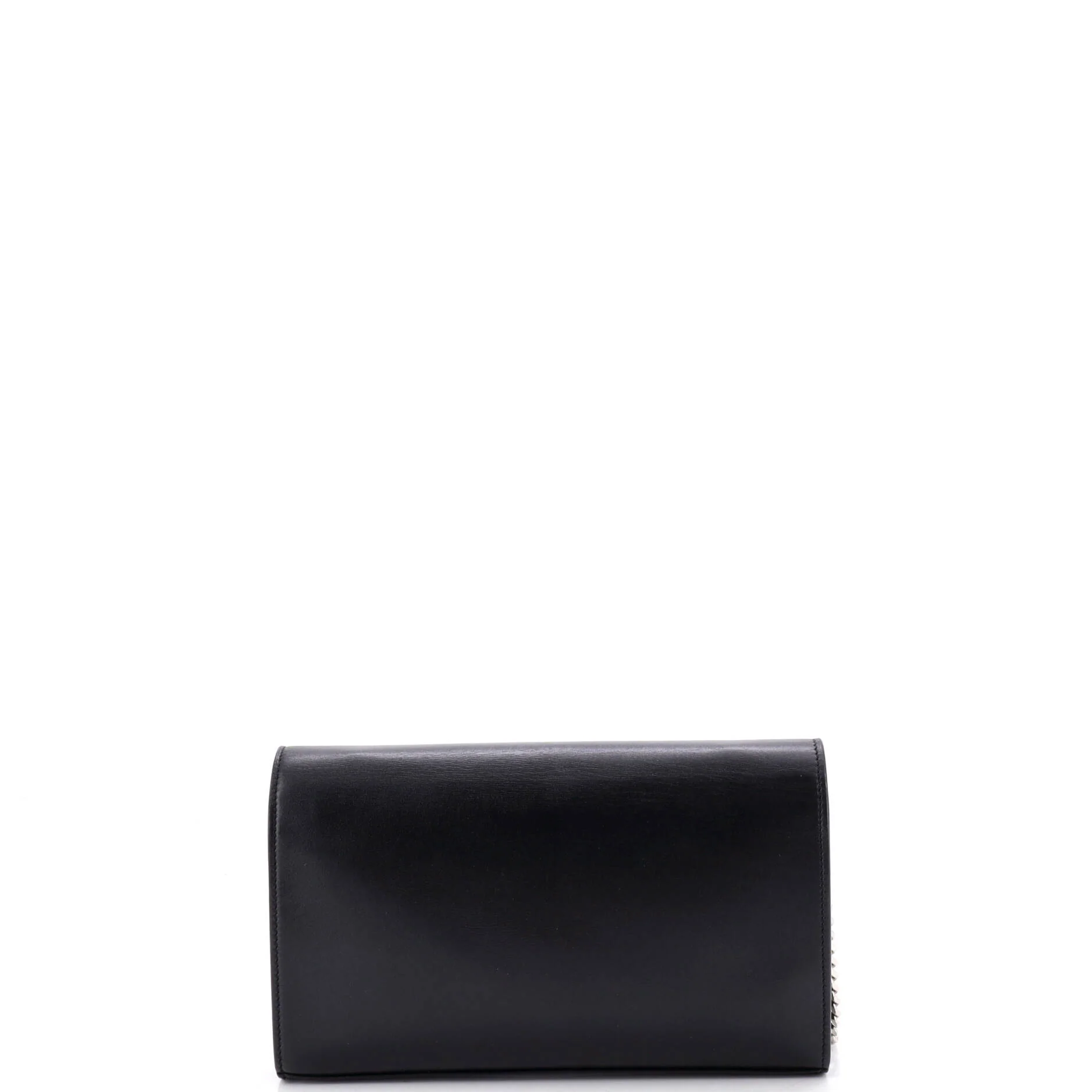 Classic Monogram Wallet on Chain Leather with Applique - Image 3