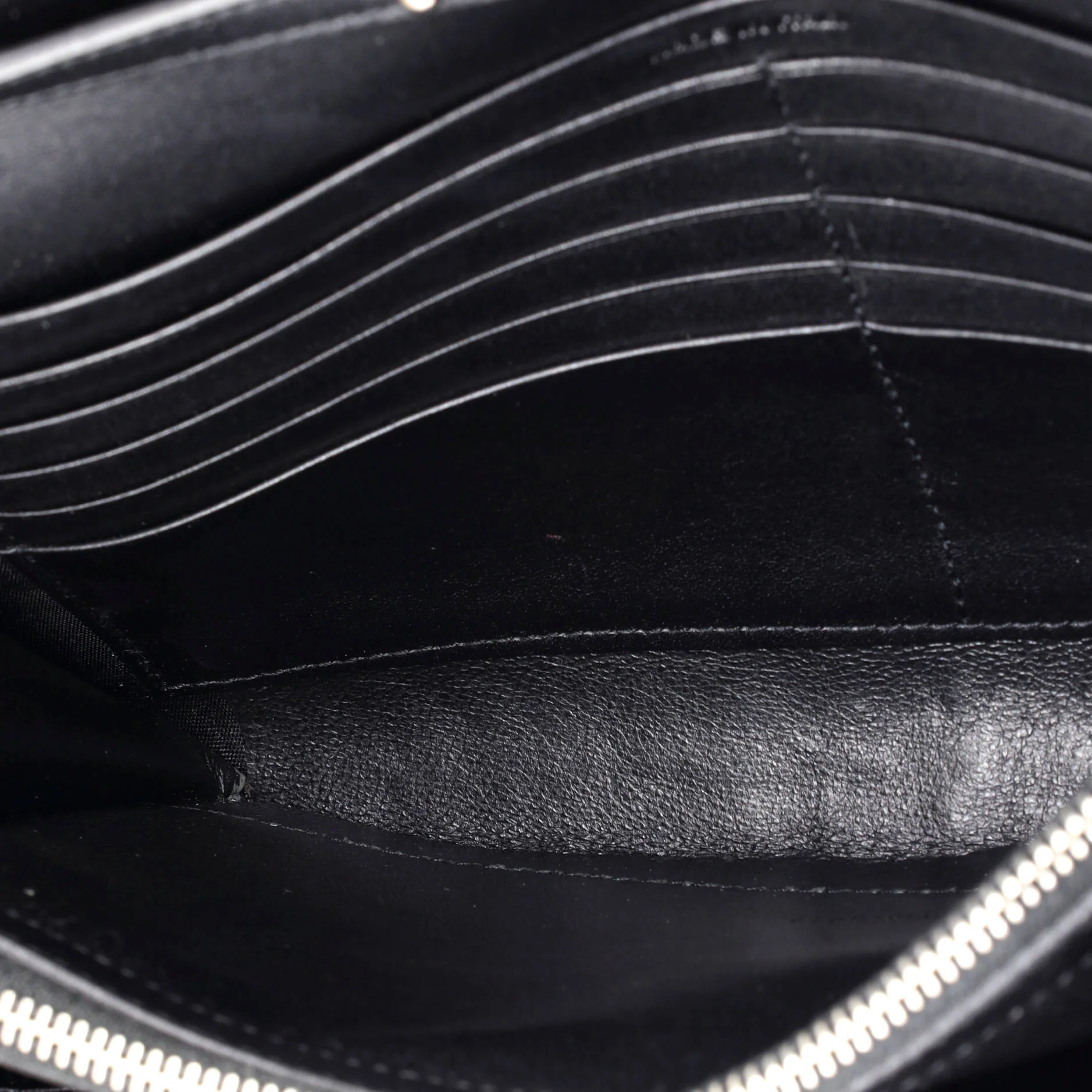 Classic Monogram Wallet on Chain Leather with Applique - Image 5