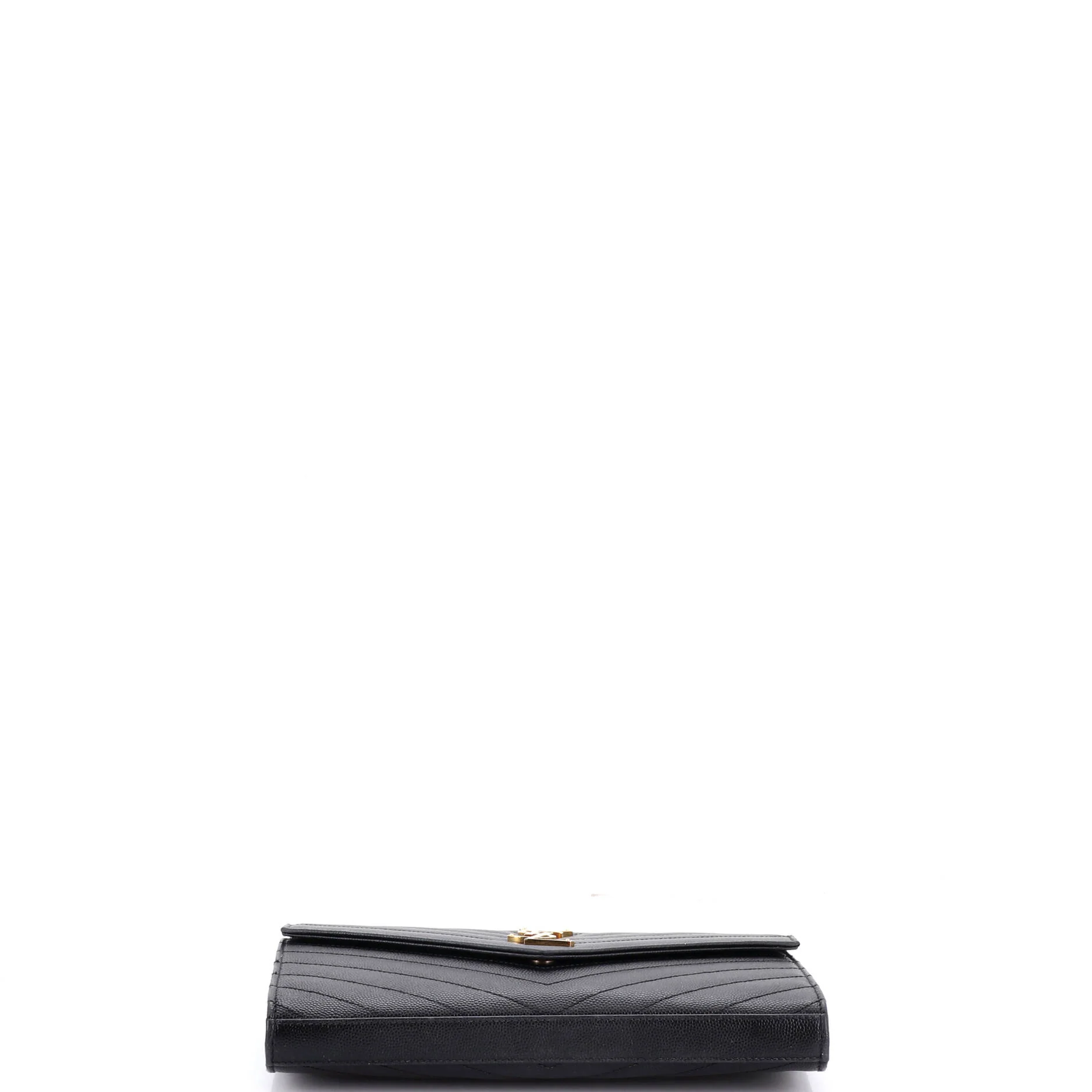 Classic Monogram Wallet on Chain Matelasse Chevron Leather Medium - Image 4