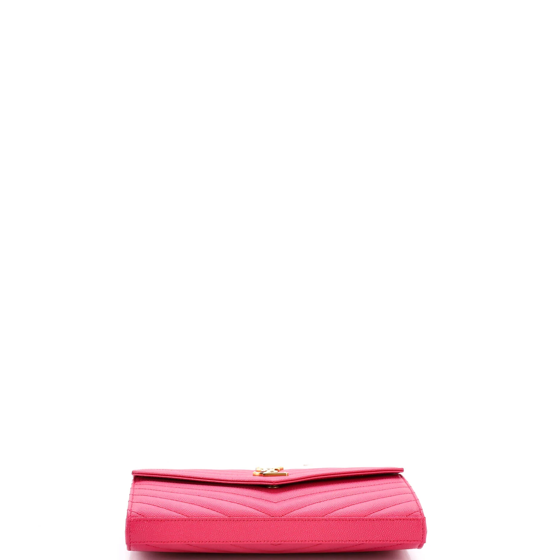 Classic Monogram Wallet on Chain Matelasse Chevron Leather Medium - Image 4
