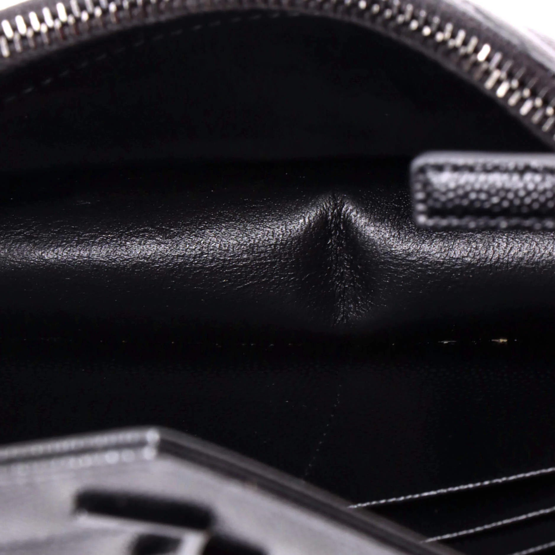 Classic Monogram Wallet on Chain Matelasse Chevron Leather Small - Image 5