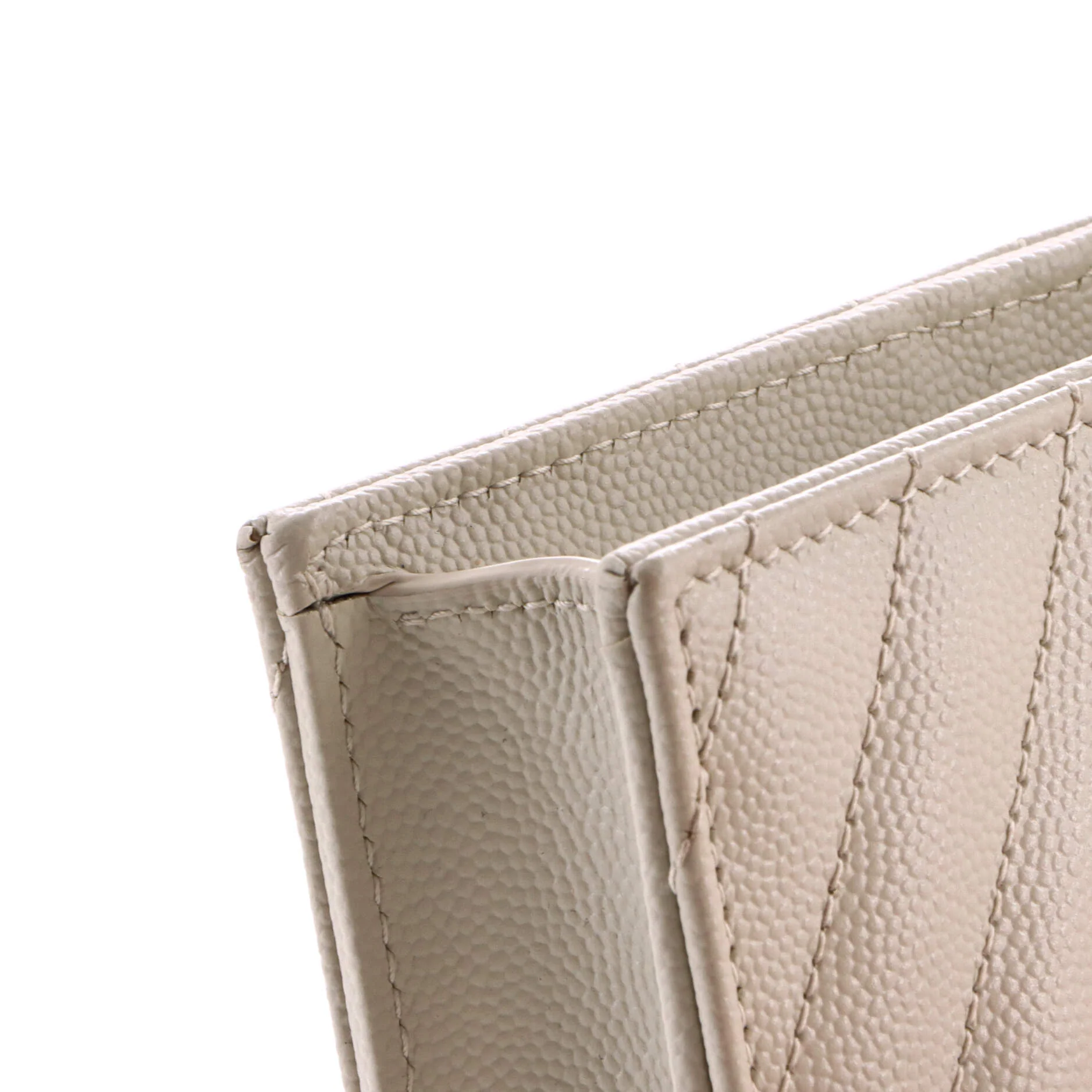 Classic Monogram Wallet on Chain Matelasse Chevron Leather Small - Image 6