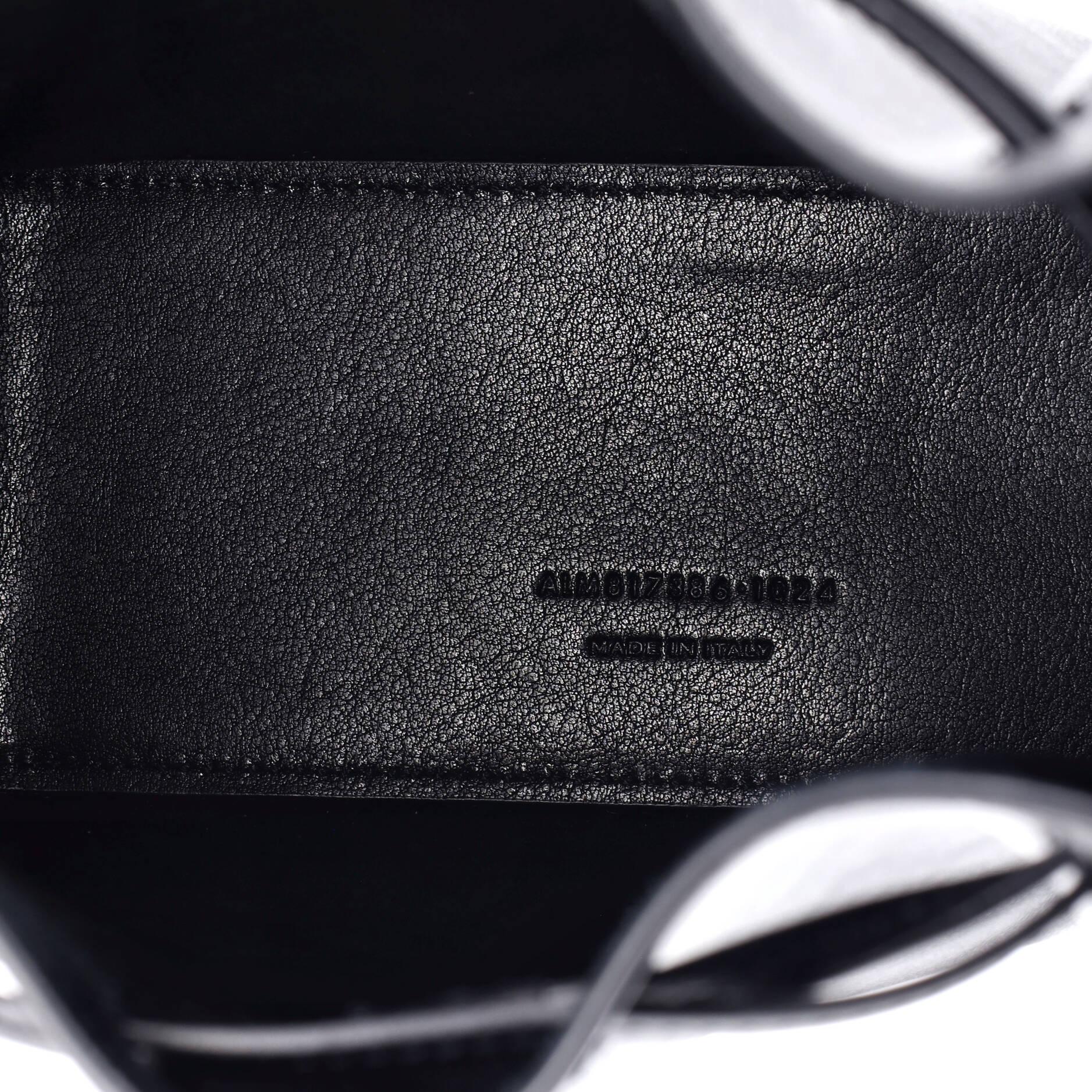 Convertible Bucket Bag Leather Small - Image 5