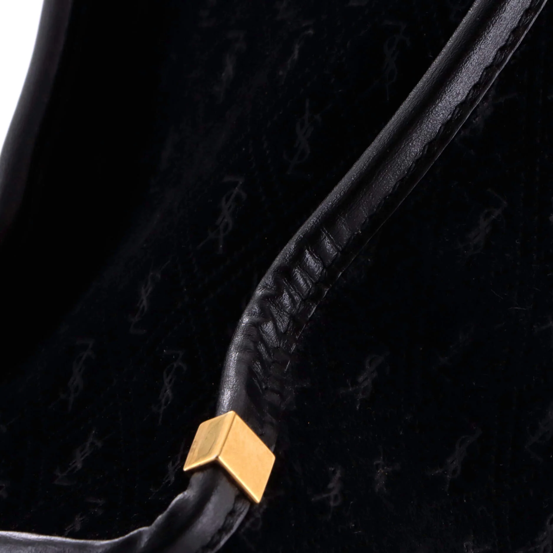 Cutout Convertible Tote Monogram All Over Suede - Image 7