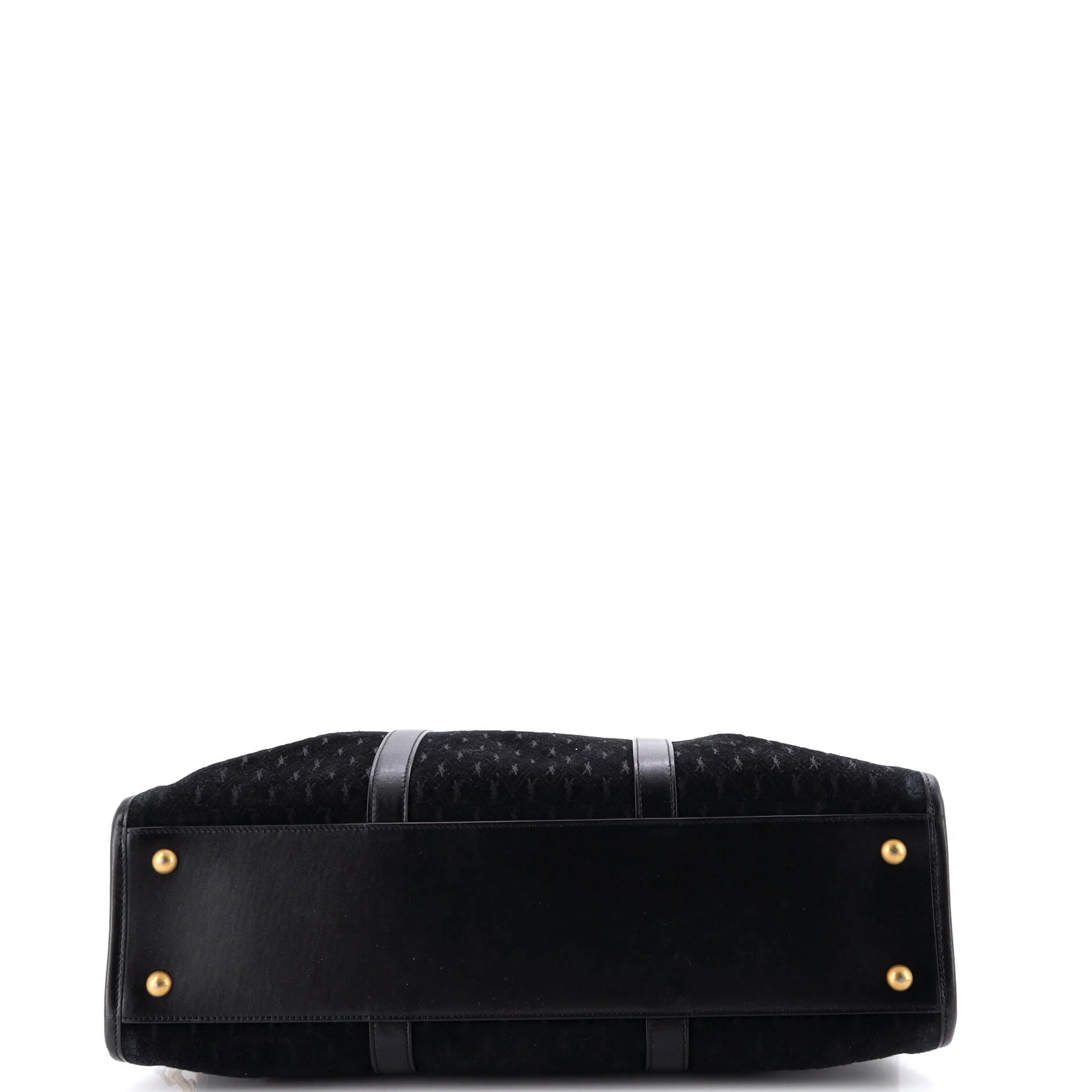 Duffle Bag Monogram All Over Suede Medium - Image 4