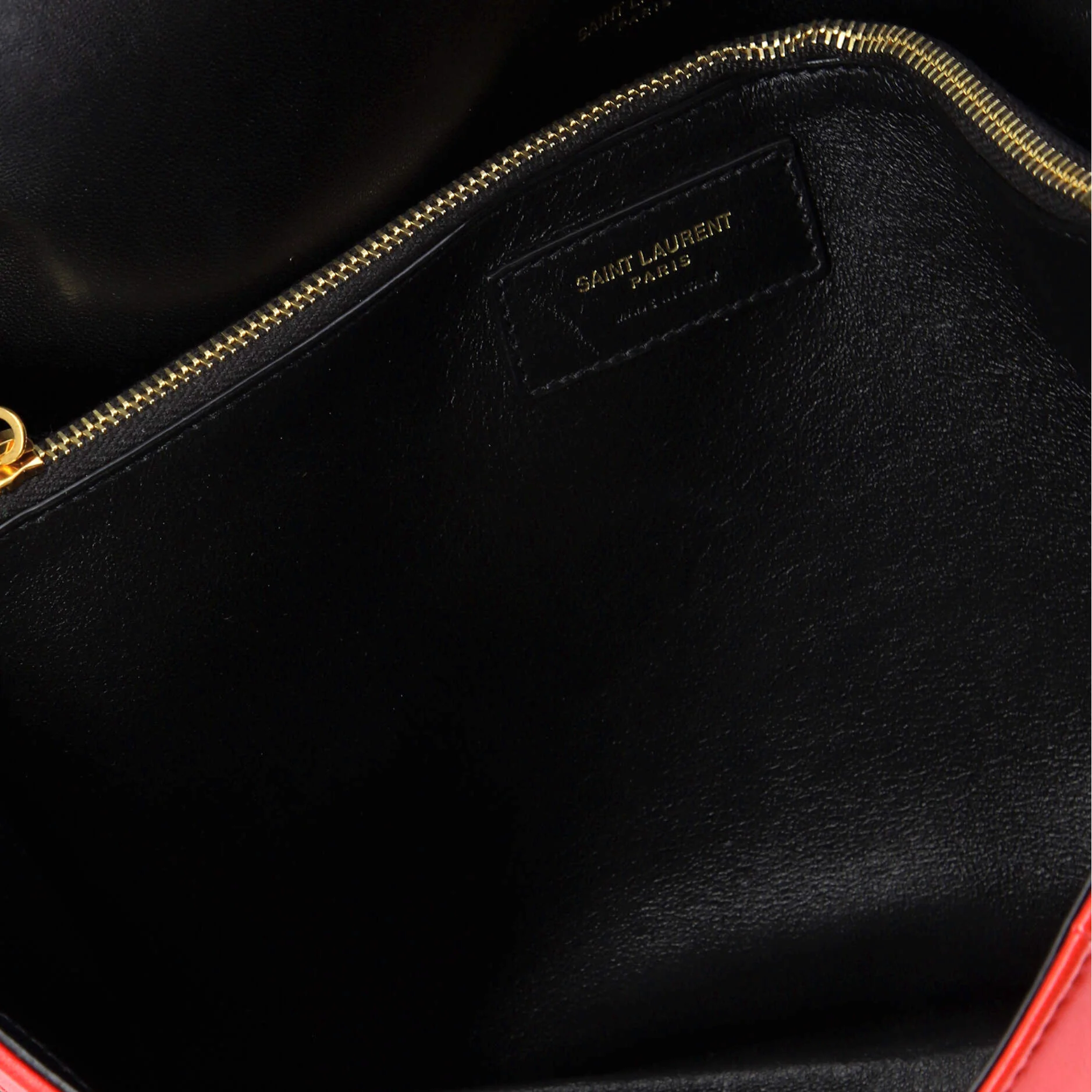 Gaby Envelope Satchel Vertical Quilted Leather - Image 5