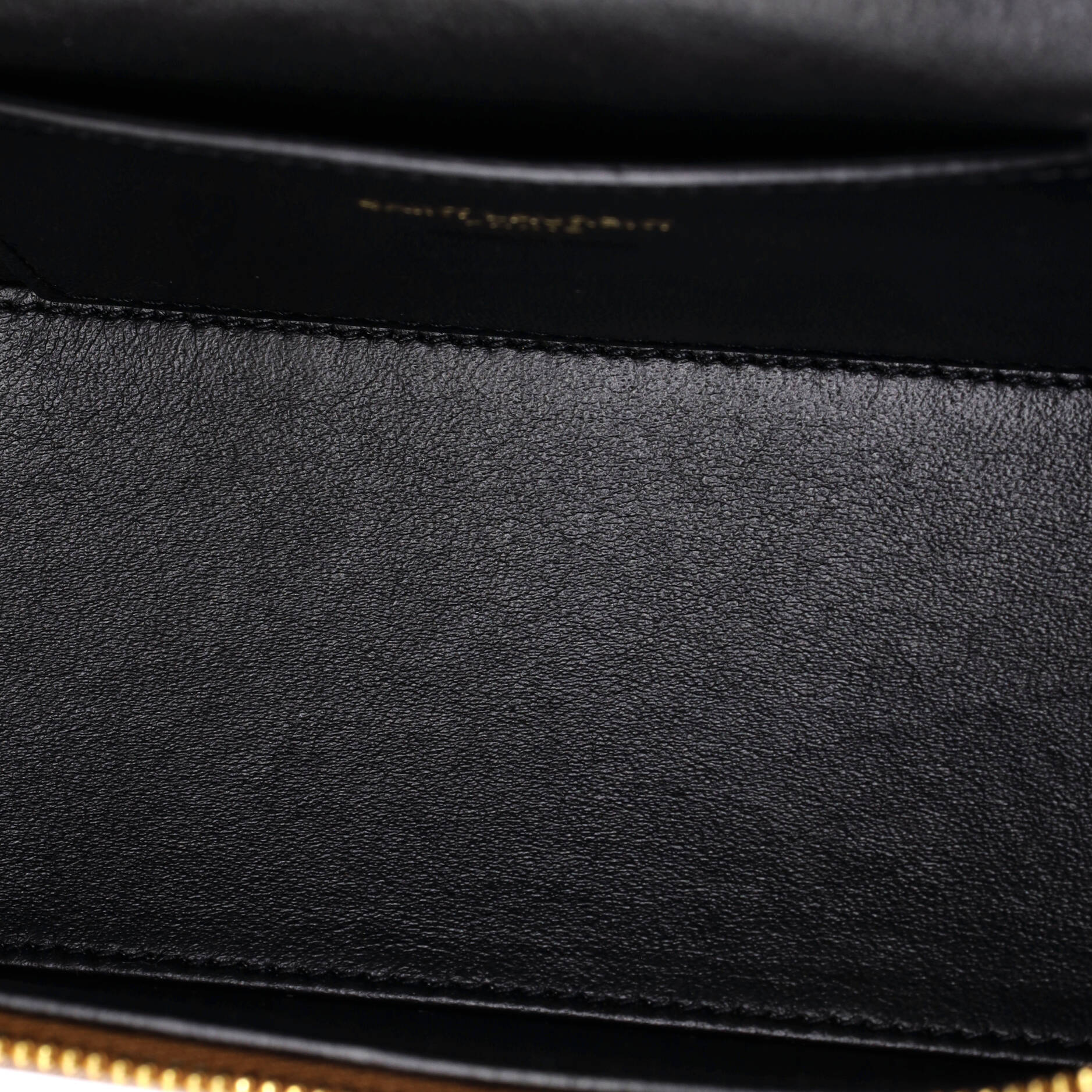 Gaby Zip Around Vanity Bag Quilted Leather Mini - Image 5