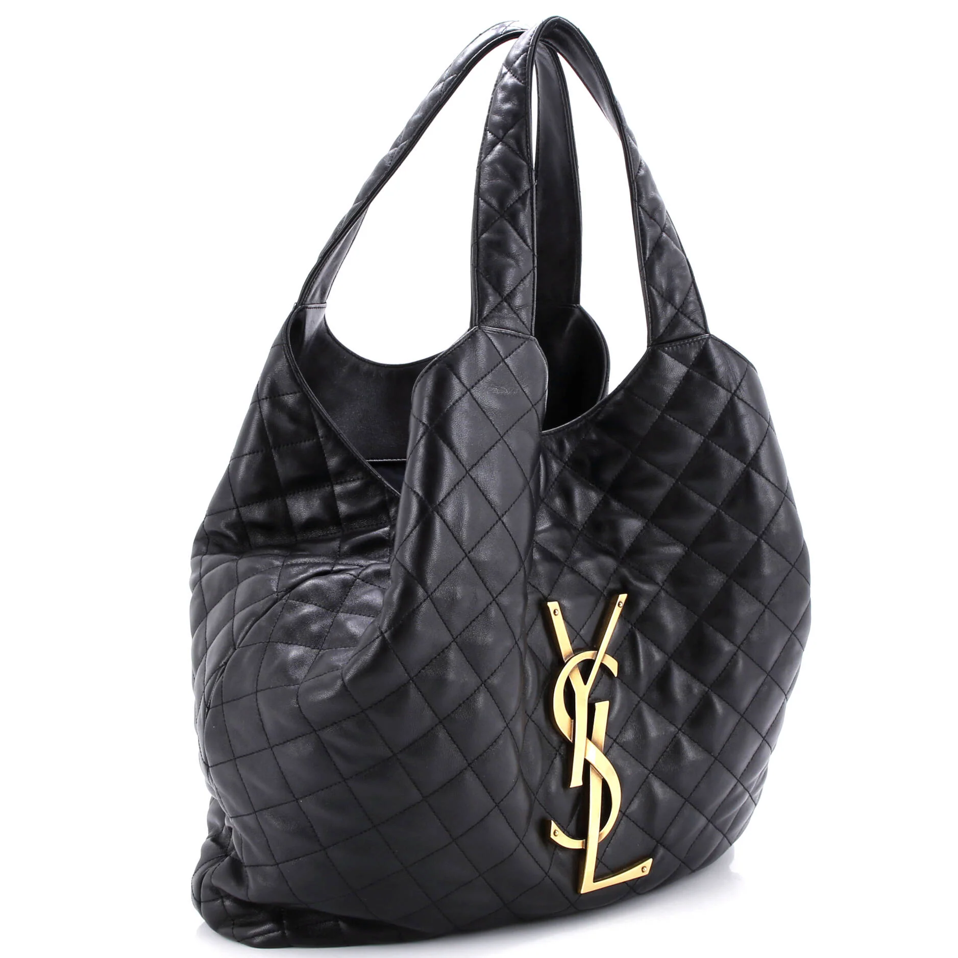 Icare Shopping Tote Quilted Leather Maxi - Image 3