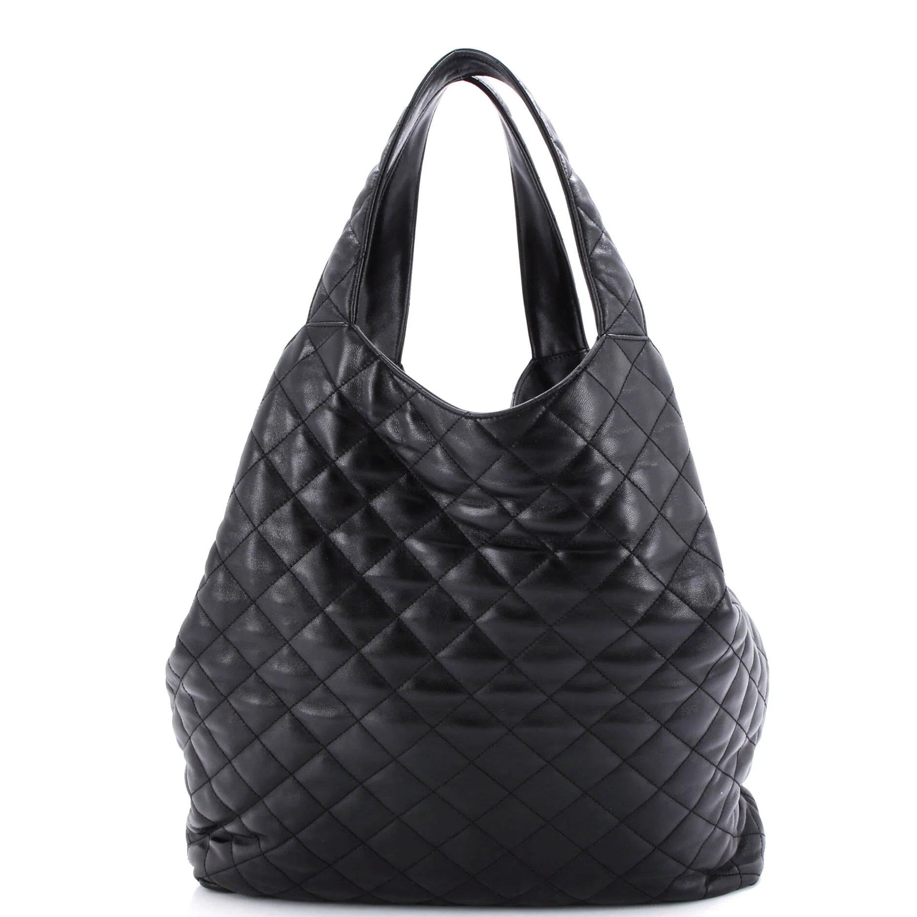 Icare Shopping Tote Quilted Leather Maxi - Image 4
