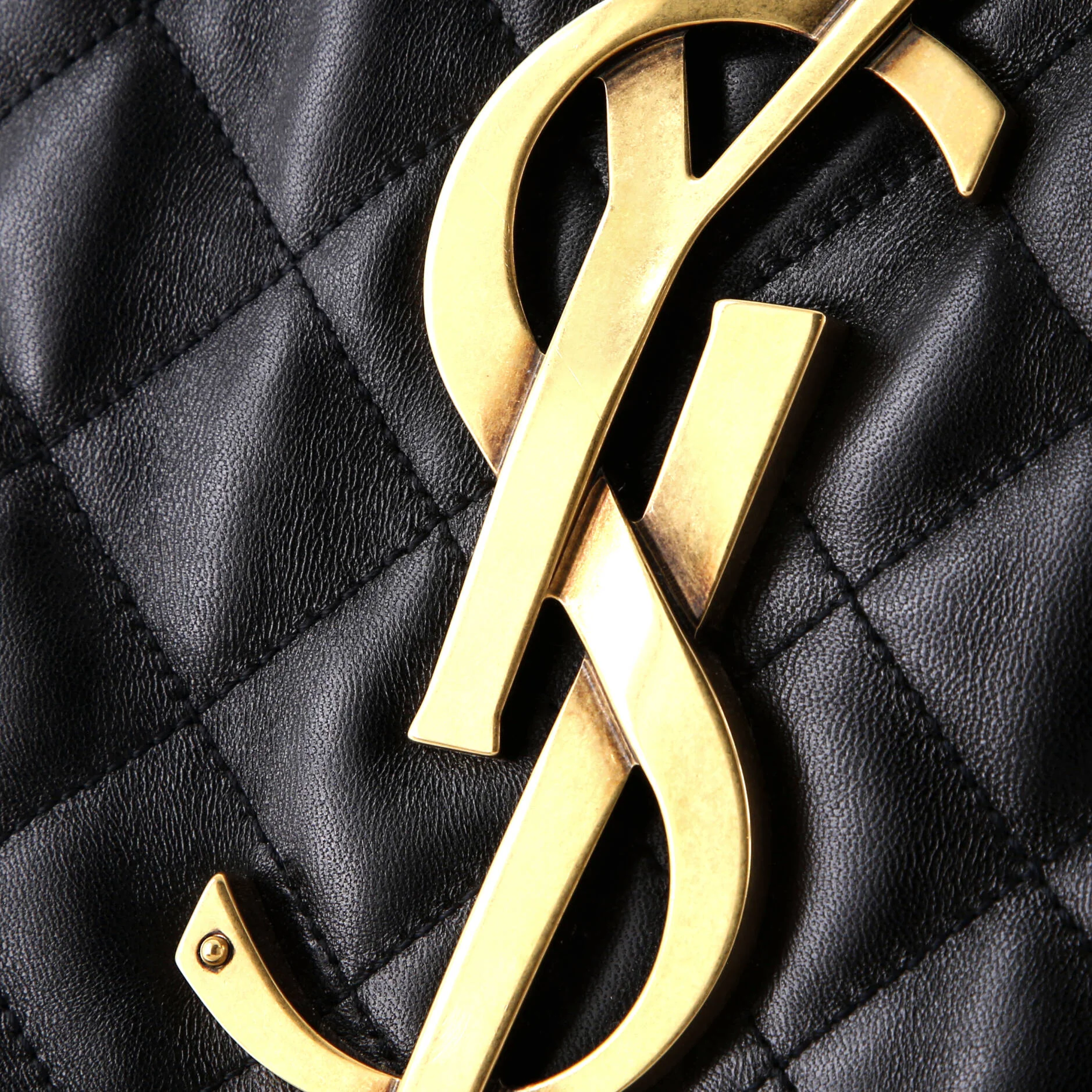 Icare Shopping Tote Quilted Leather Maxi - Image 7