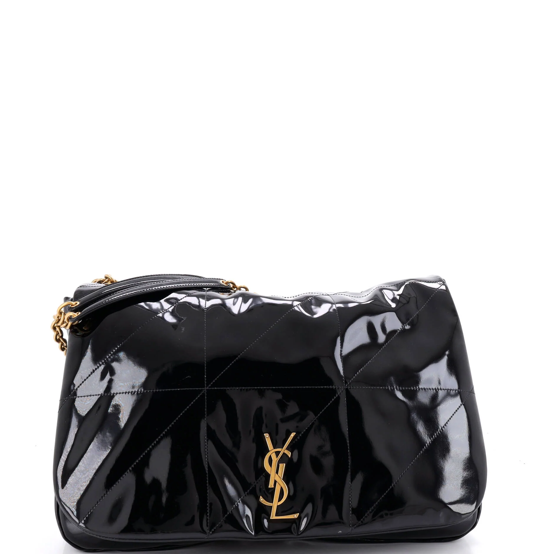 Jamie 4.3 Shoulder Bag Quilted Patent Large