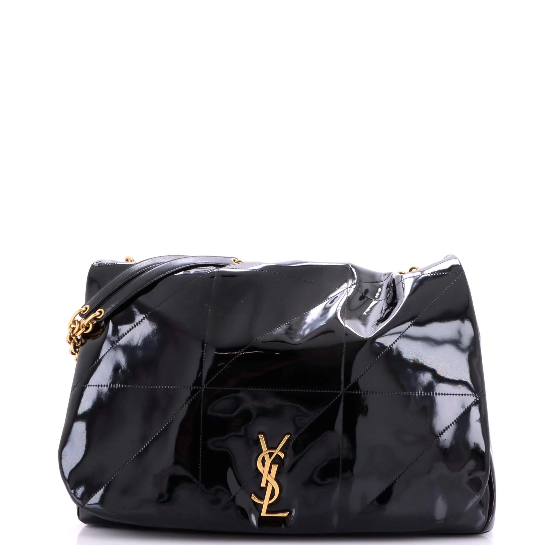 Jamie 4.3 Shoulder Bag Quilted Patent Large