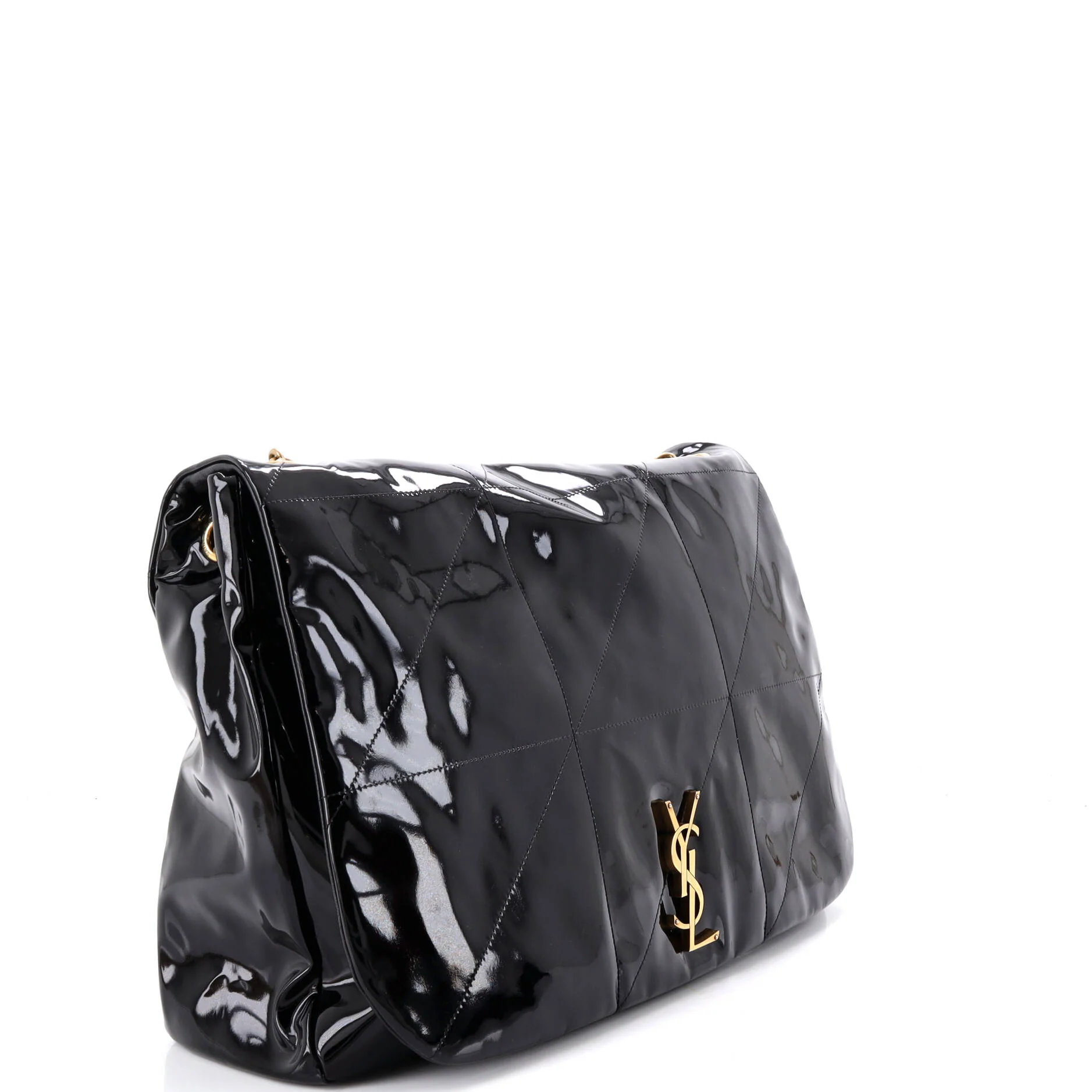 Jamie 4.3 Shoulder Bag Quilted Patent Large - Image 2