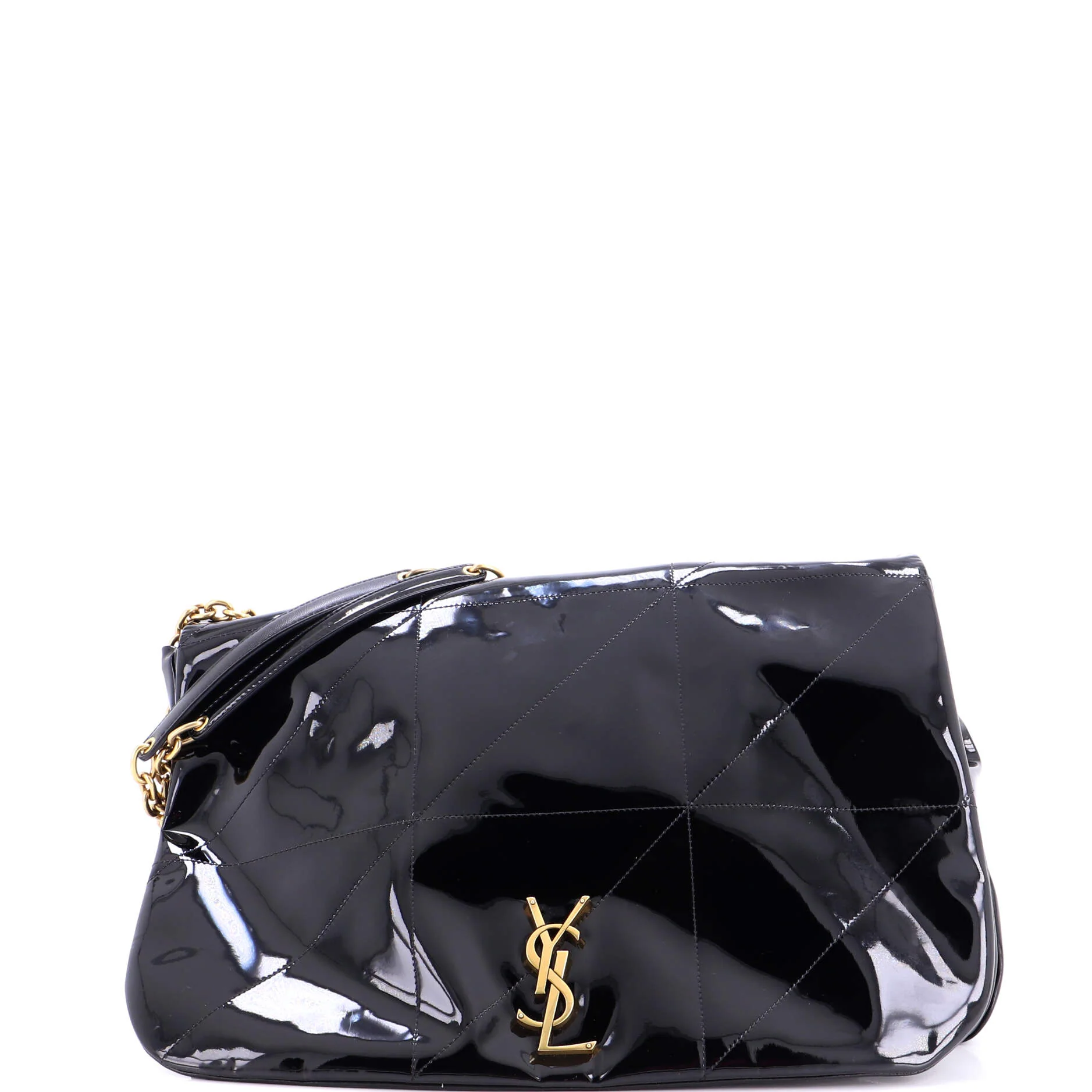 Jamie 4.3 Shoulder Bag Quilted Patent Large