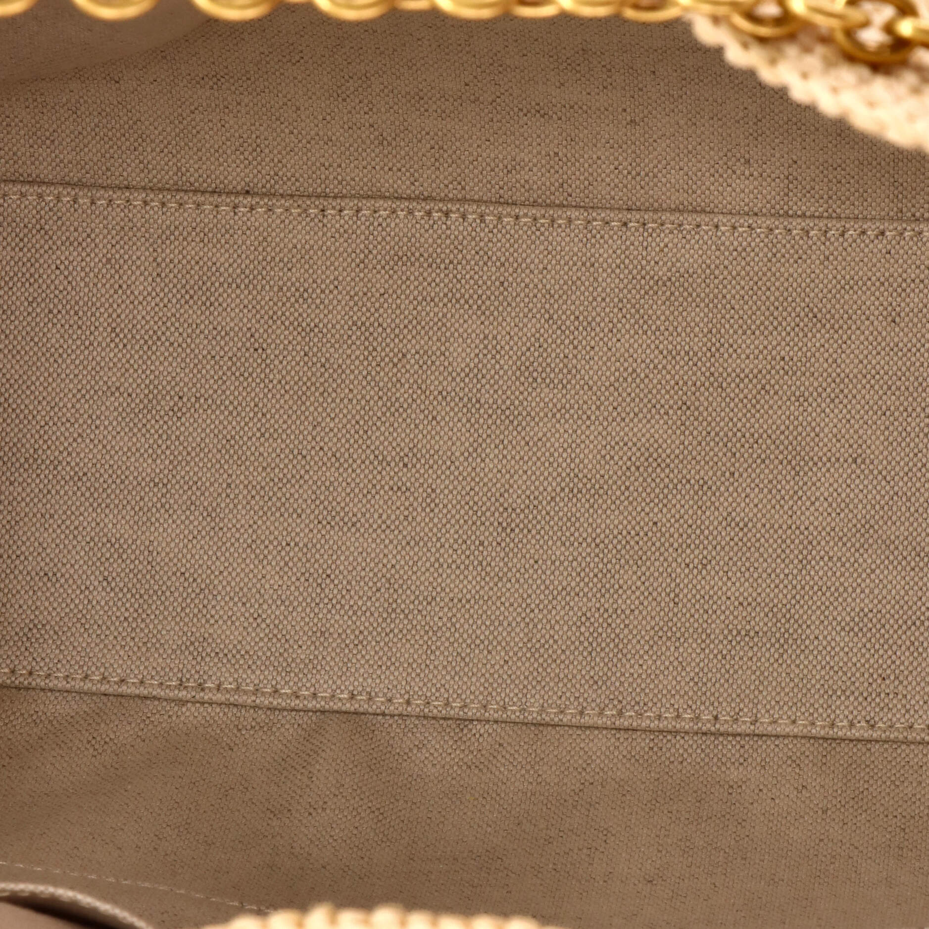 Jamie Shopping Tote Raffia with Leather Medium - Image 5