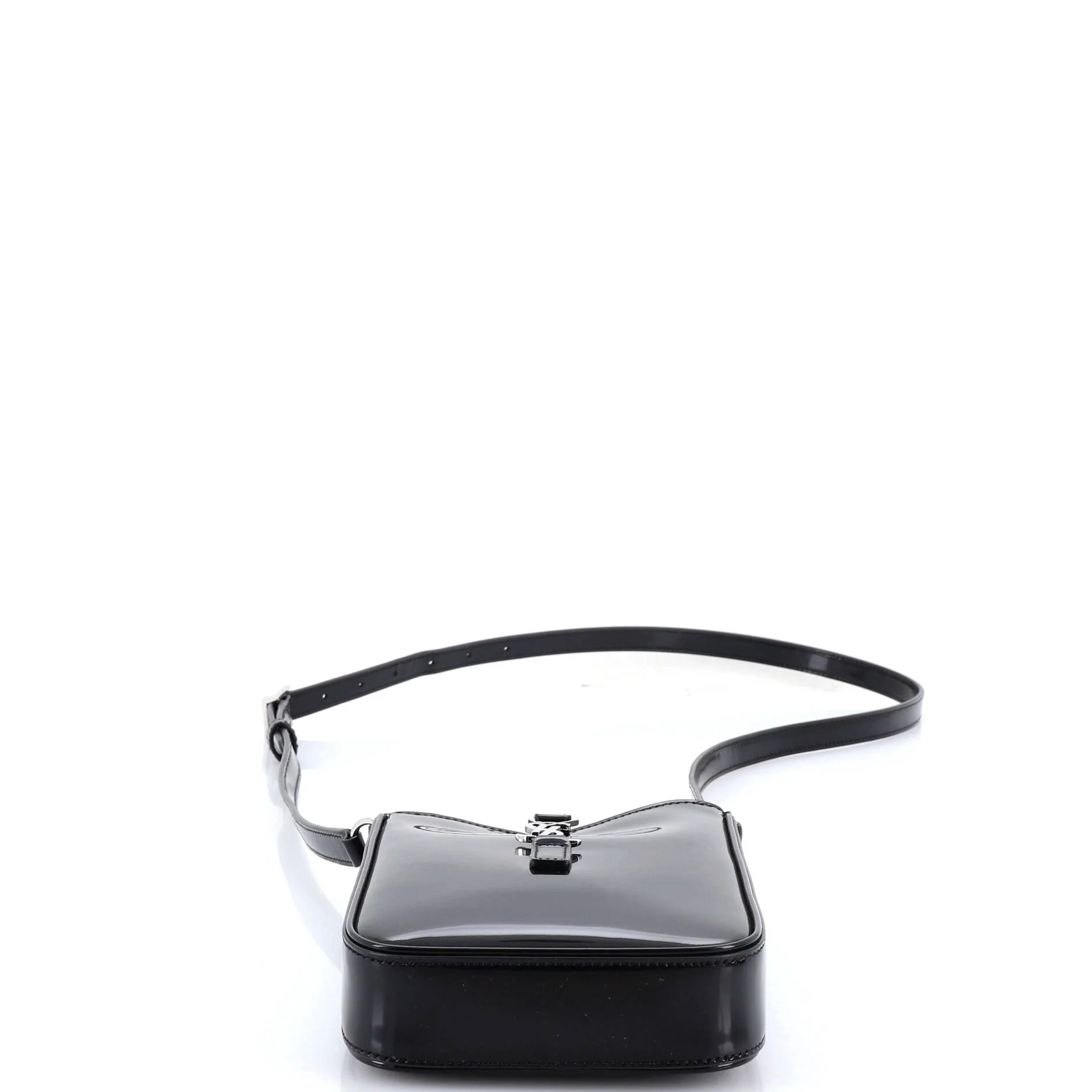 Le 5 a 7 Vertical Shoulder Bag Patent Mini - Image 4