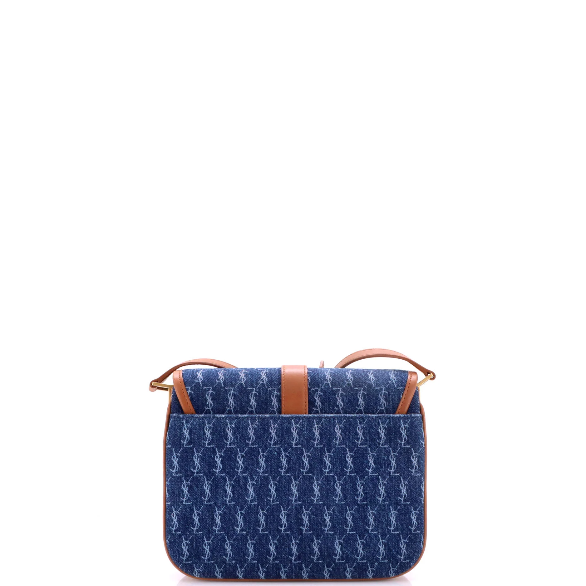 Le Monogramme Shoulder Bag Monogram All Over Denim Small - Image 3