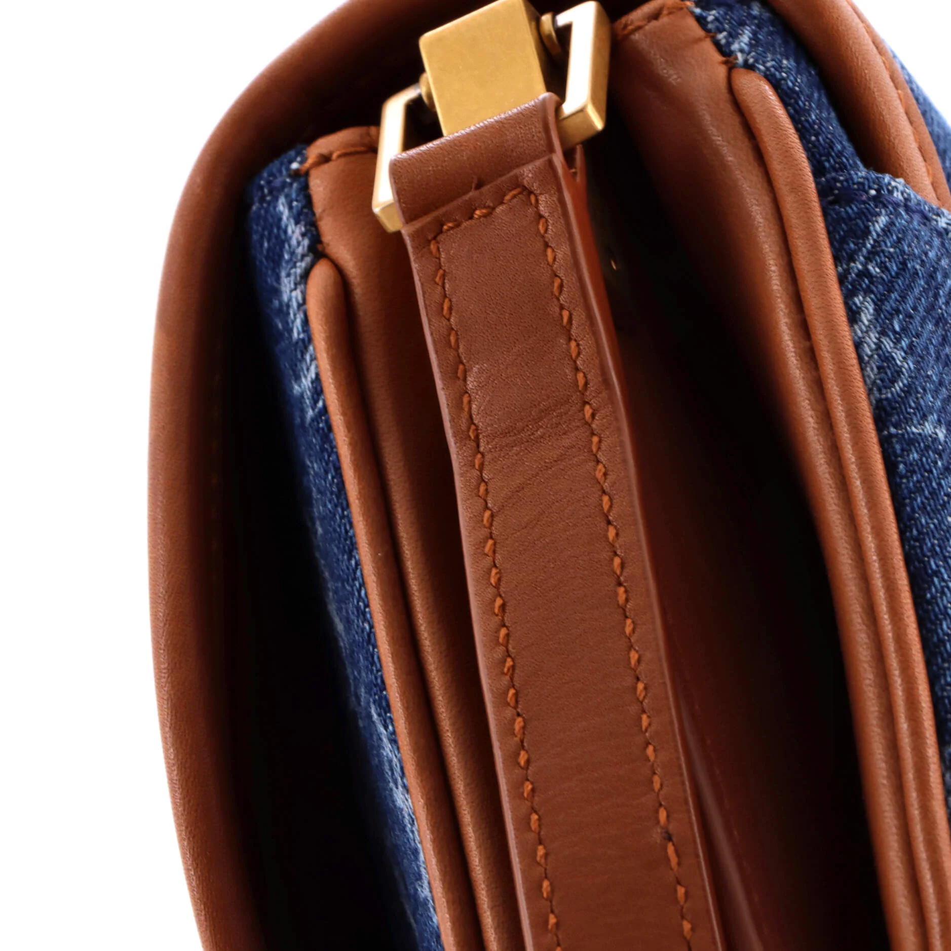 Le Monogramme Shoulder Bag Monogram All Over Denim Small - Image 7