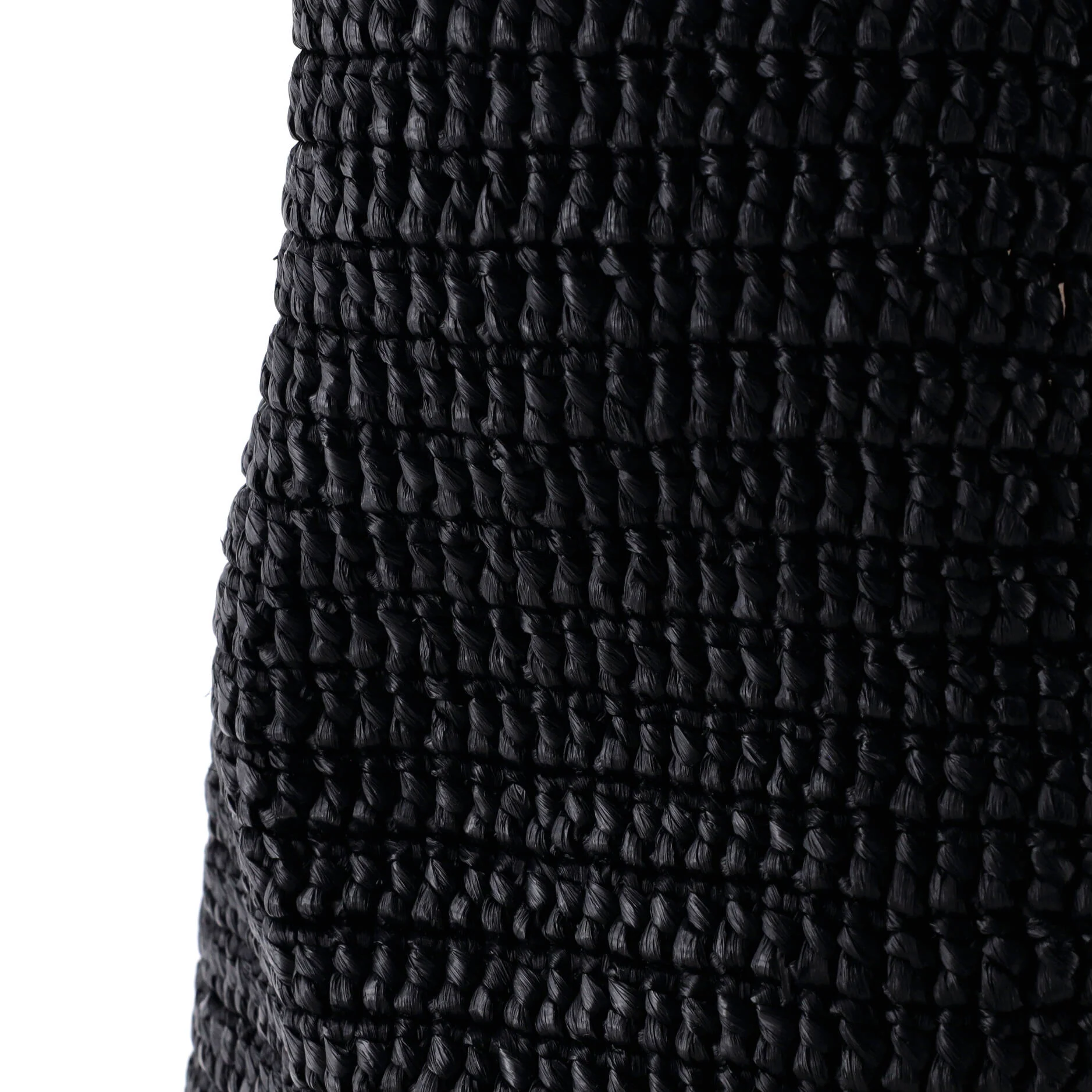 Logo Supple Tote Embroidered Raffia - Image 6