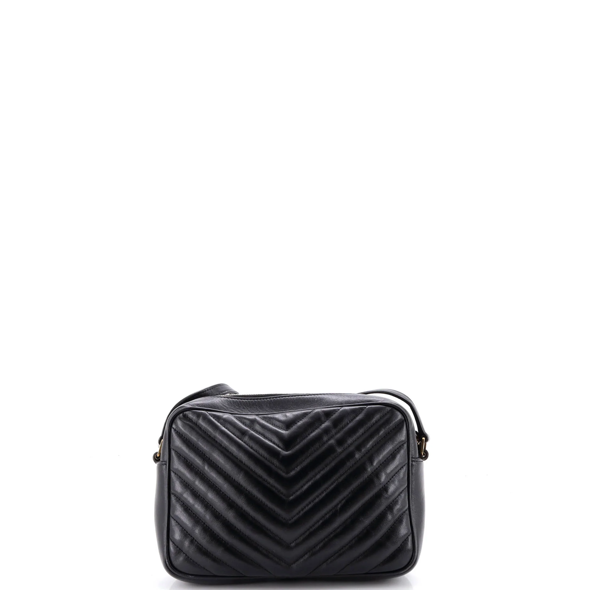 Lou Camera Bag Matelasse Chevron Leather Small - Image 3