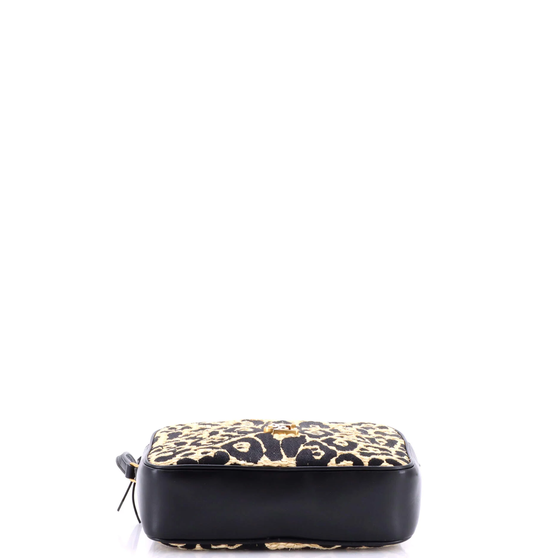 Lou Camera Bag Printed Raffia Small - Image 4