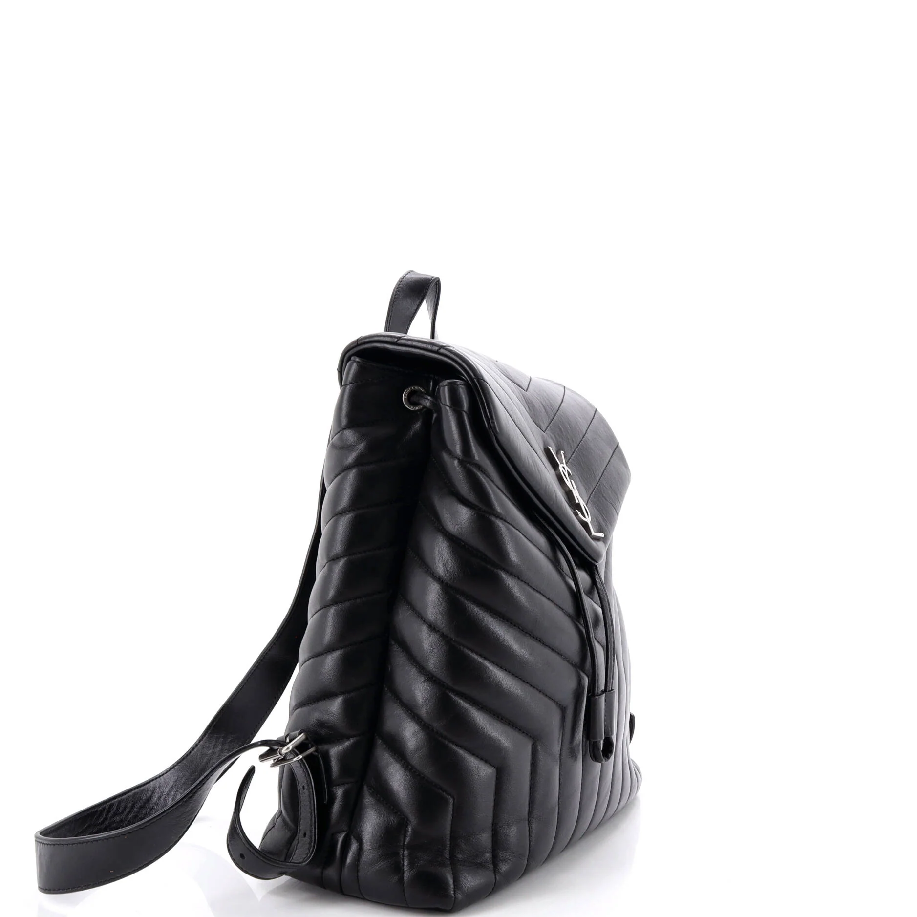 LouLou Backpack Matelasse Chevron Leather Medium - Image 2