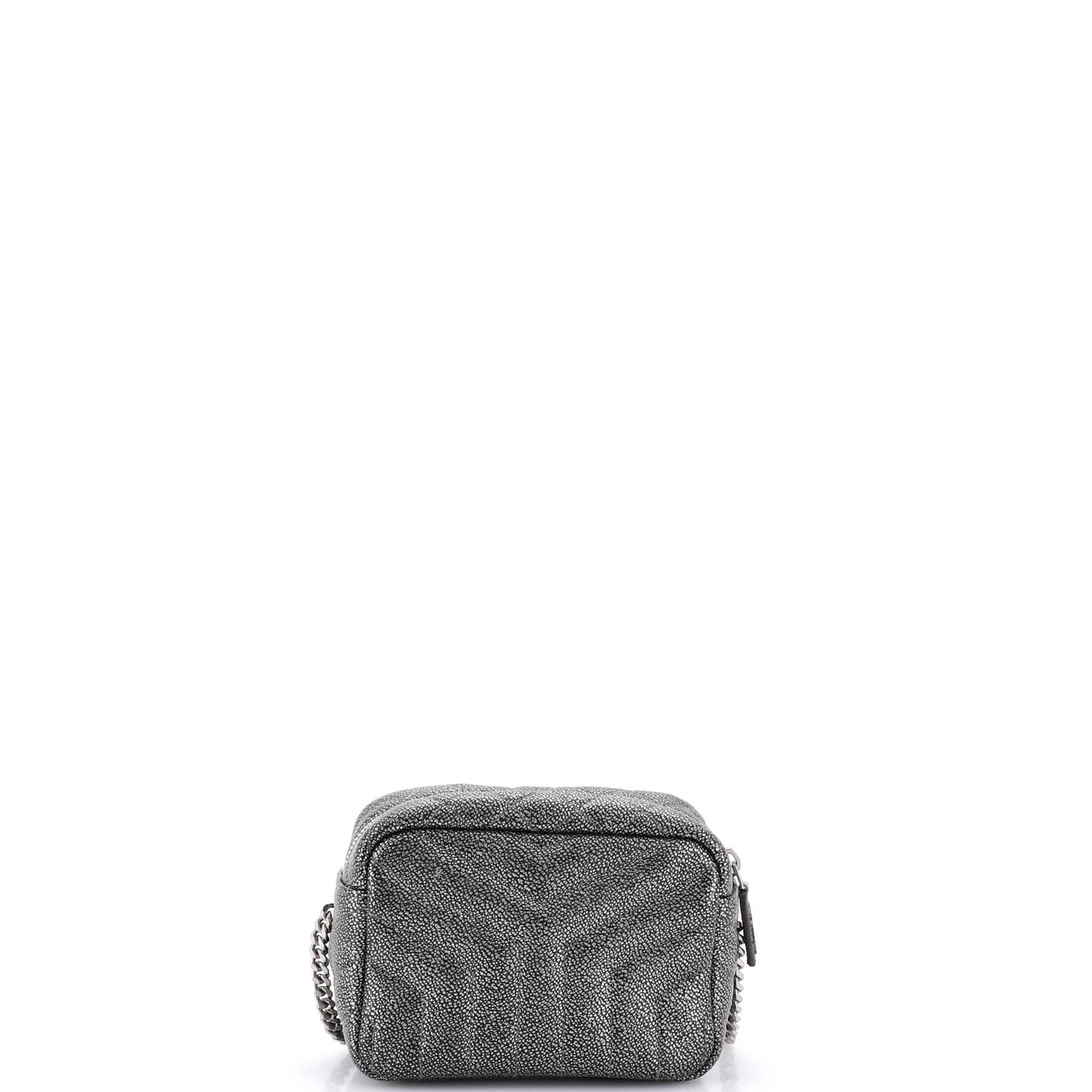 LouLou Bowling Bag Matelasse Chevron Leather Mini - Image 3