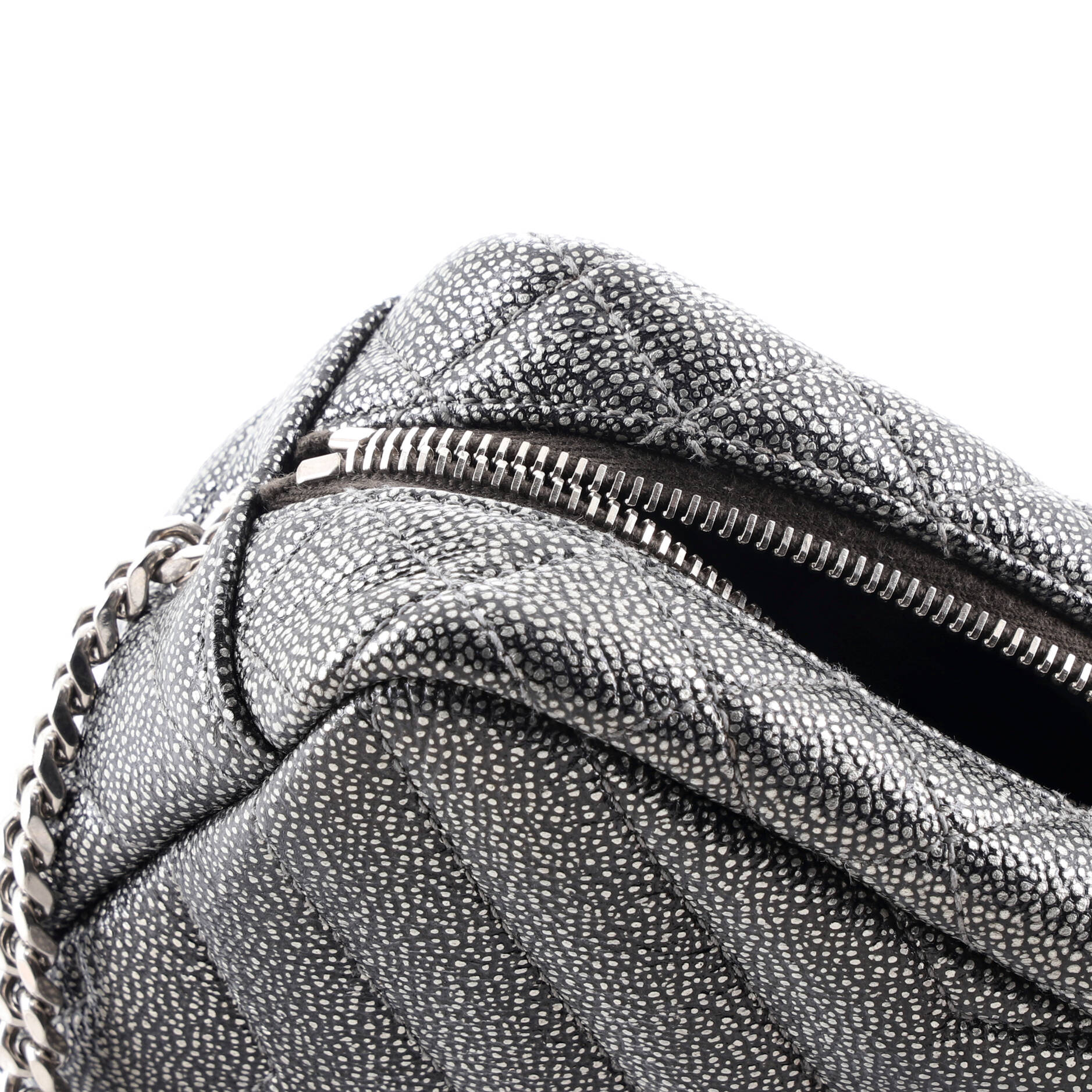 LouLou Bowling Bag Matelasse Chevron Leather Mini - Image 6