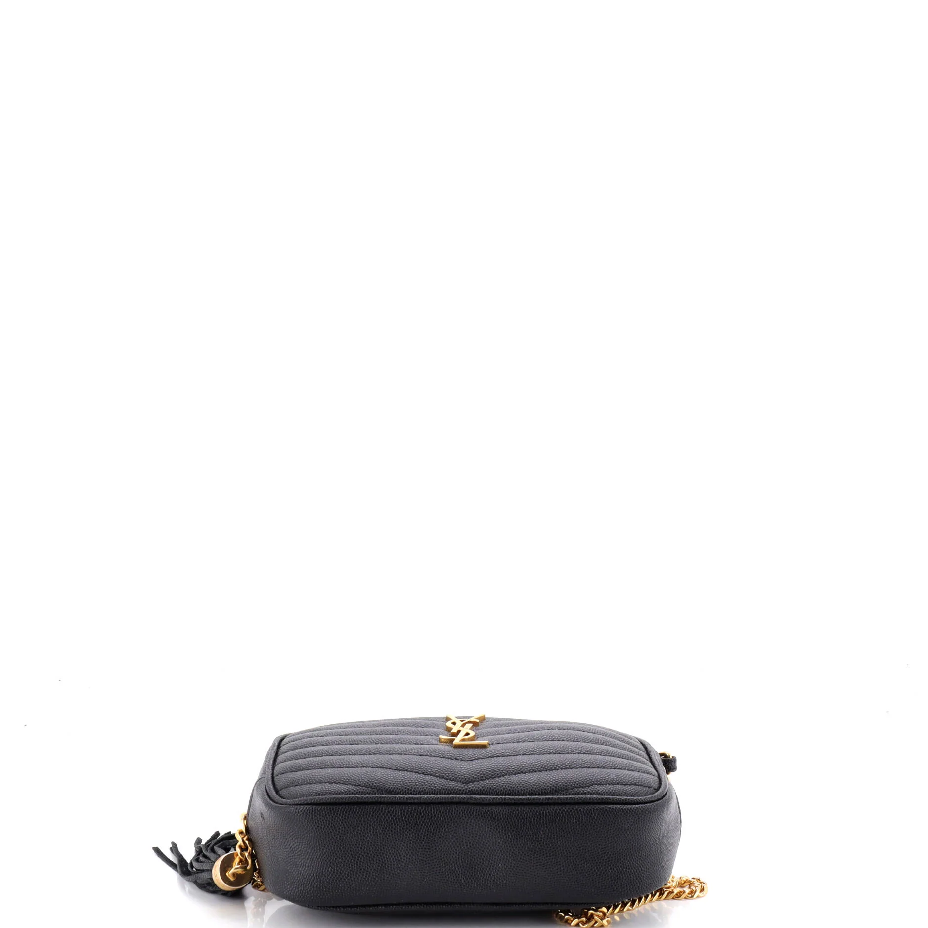 LouLou Crossbody Bag Matelasse Chevron Leather Mini - Image 4