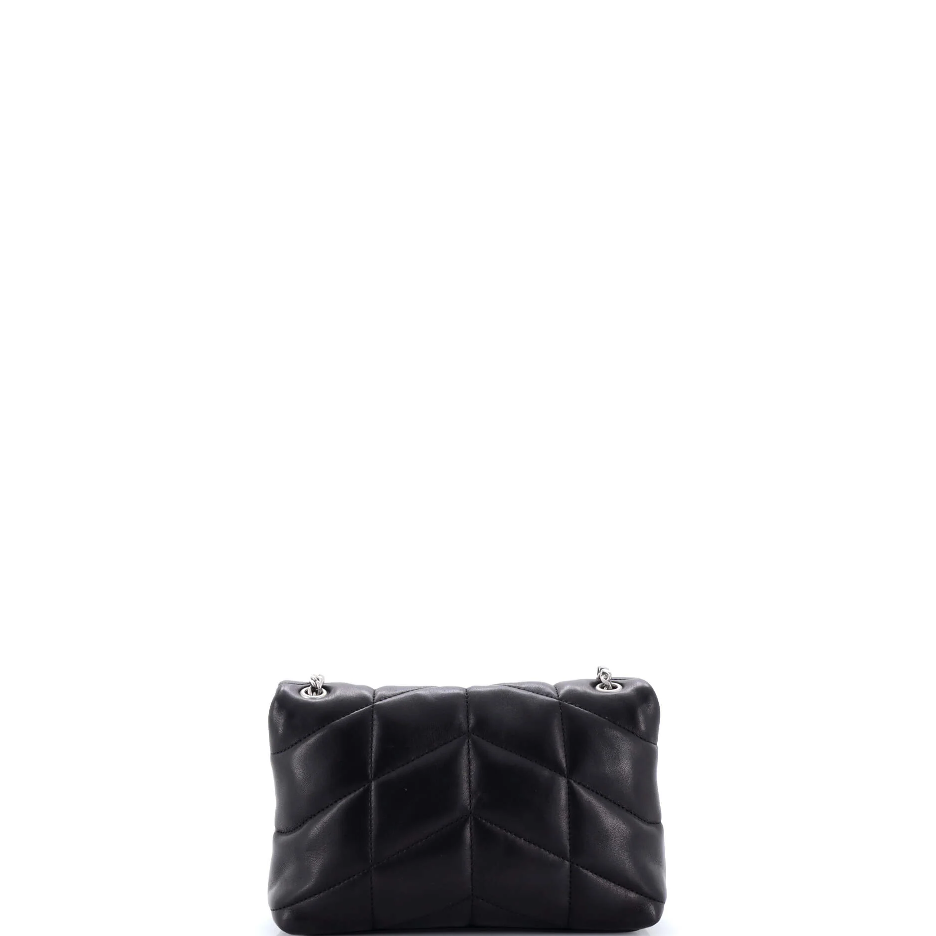 Loulou Puffer Shoulder Bag Quilted Leather Mini - Image 3