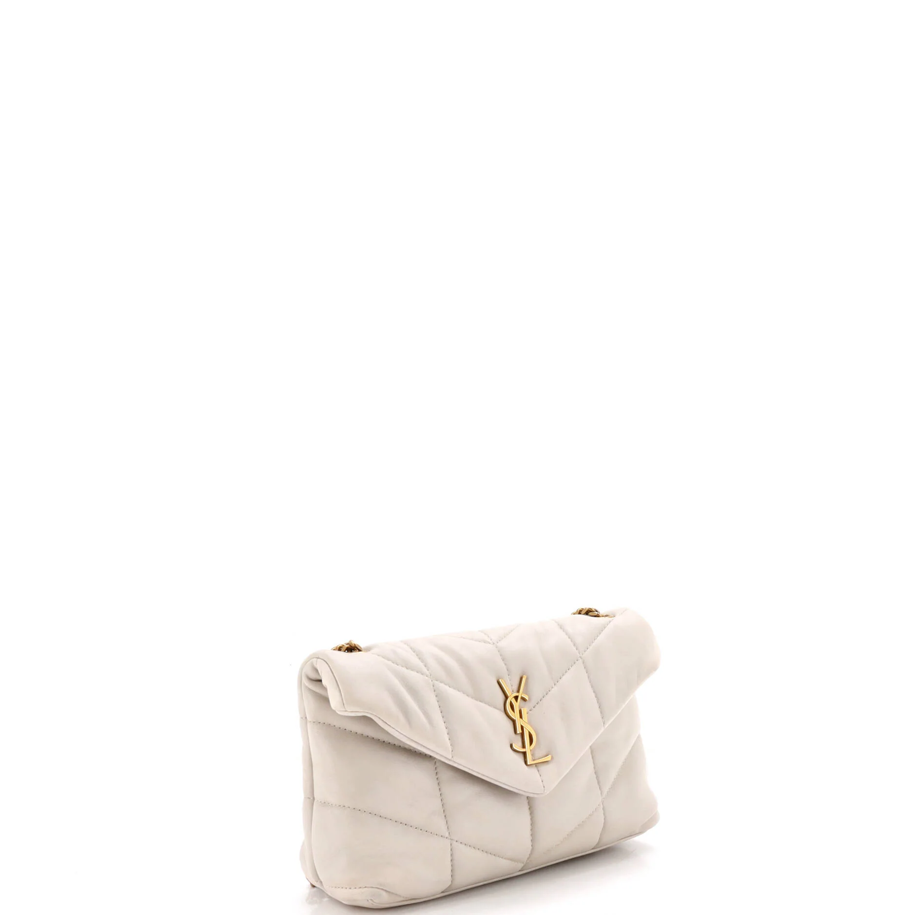 Loulou Puffer Shoulder Bag Quilted Leather Mini - Image 2