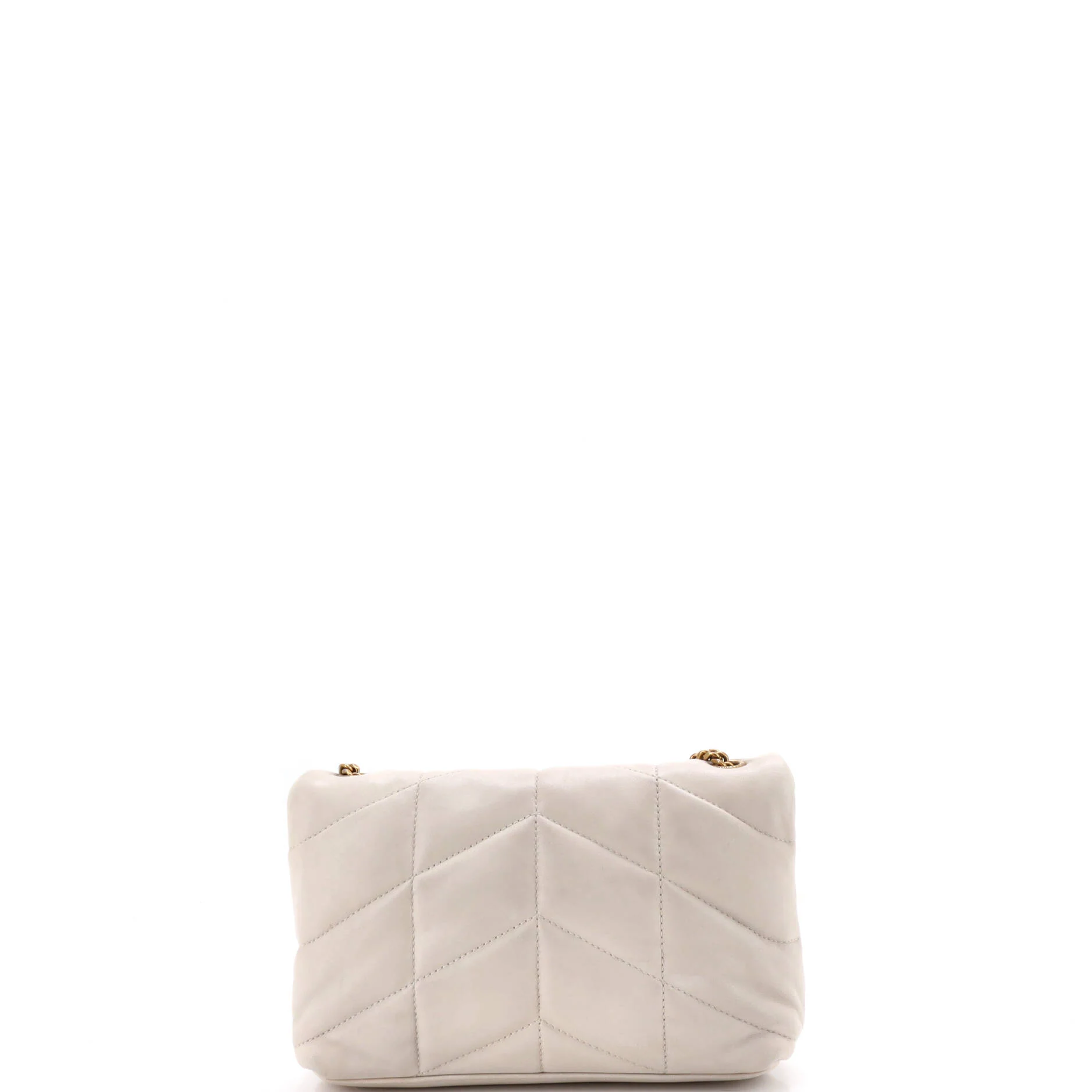 Loulou Puffer Shoulder Bag Quilted Leather Mini - Image 3