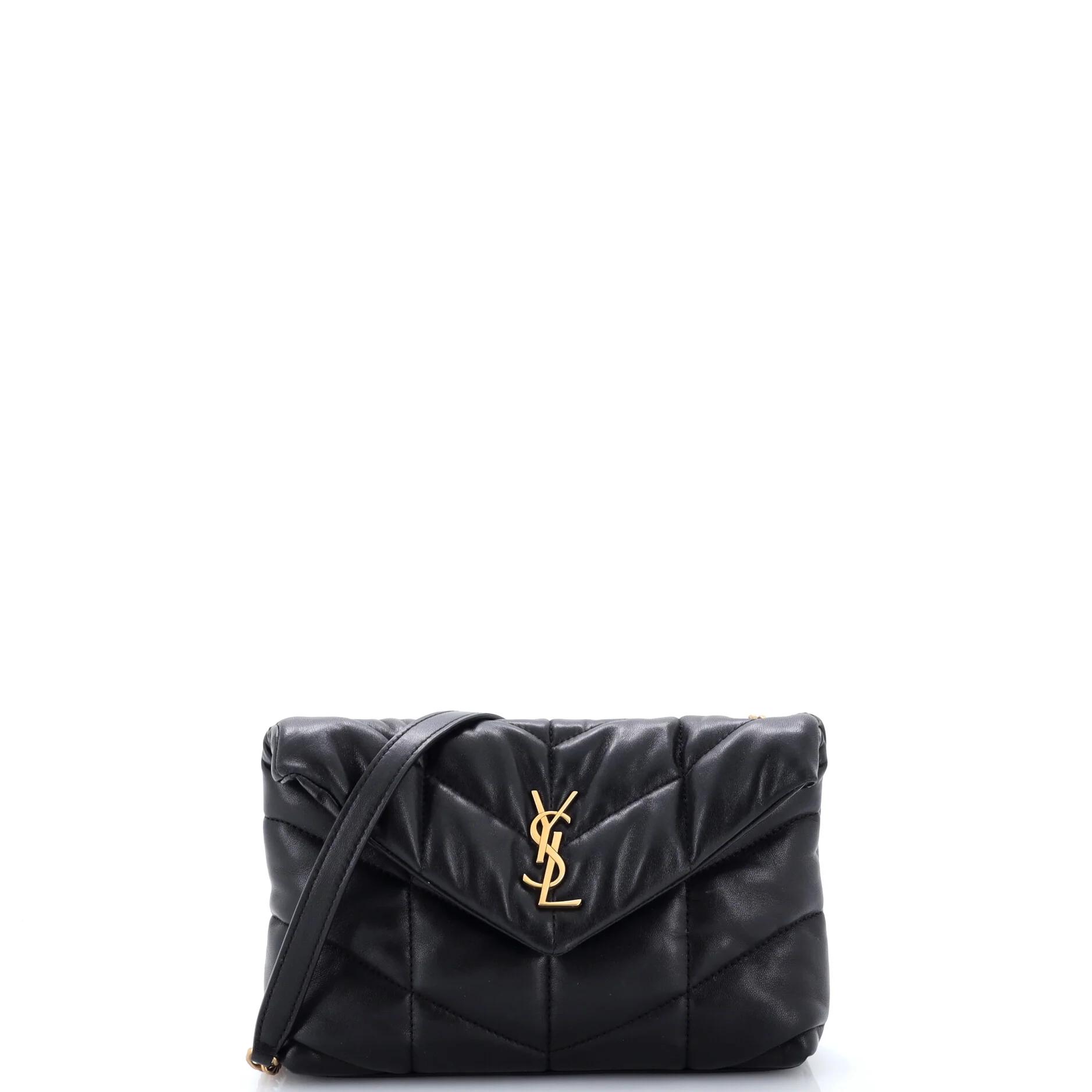 Loulou Puffer Shoulder Bag Quilted Leather Mini