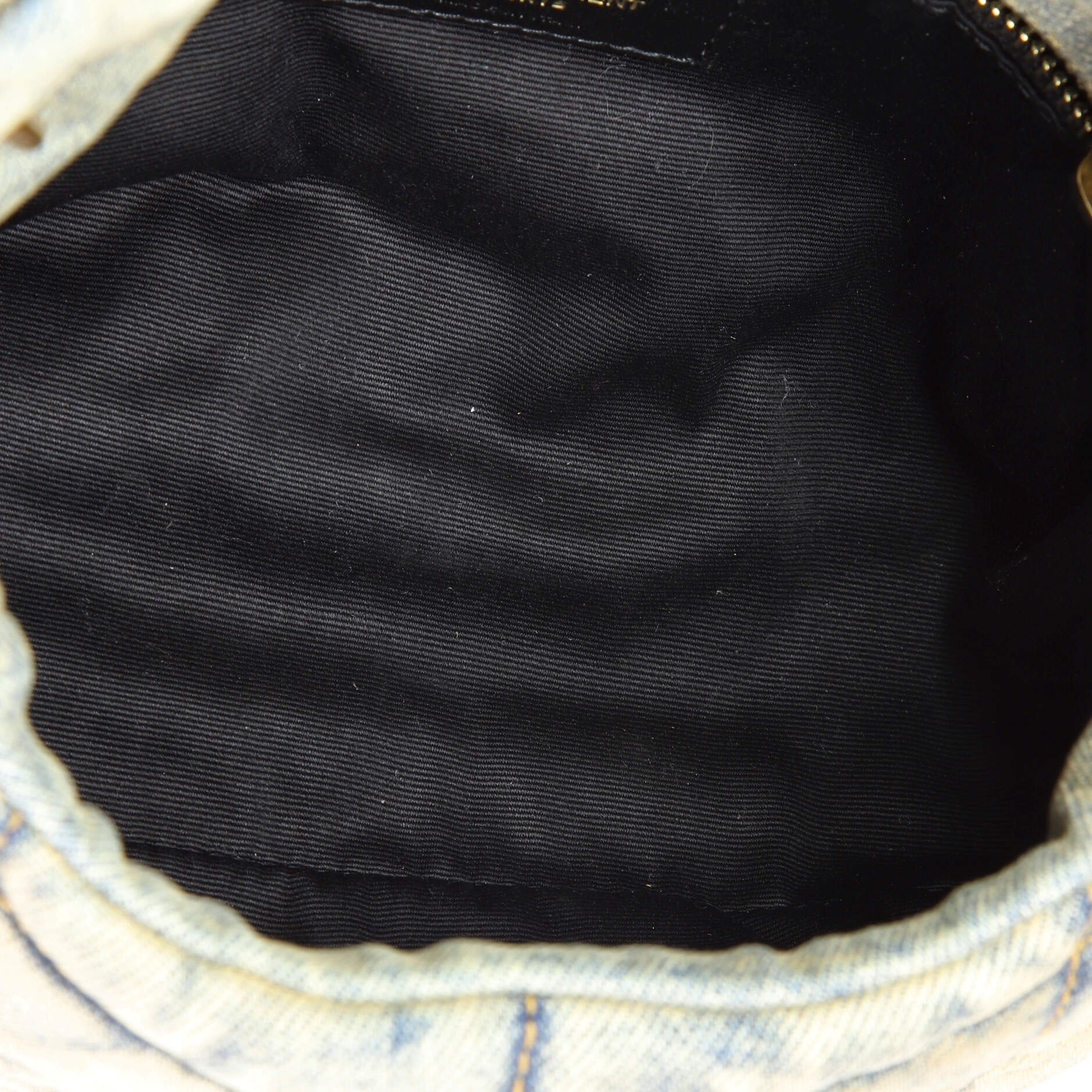 Loulou Puffer Shoulder Bag Quilted Vintage Denim Mini - Image 5