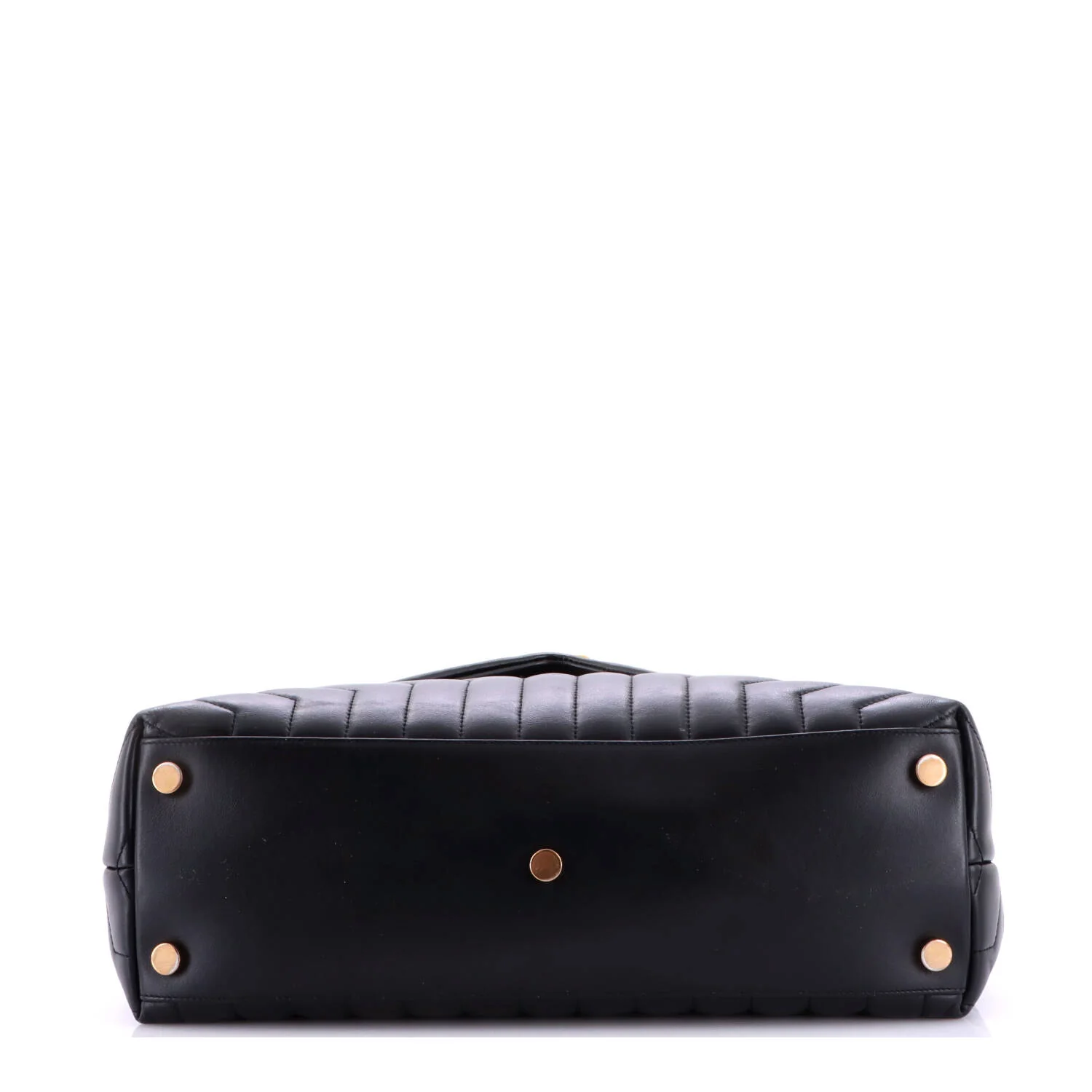 Loulou Shoulder Bag Matelasse Chevron Leather Large - Image 4