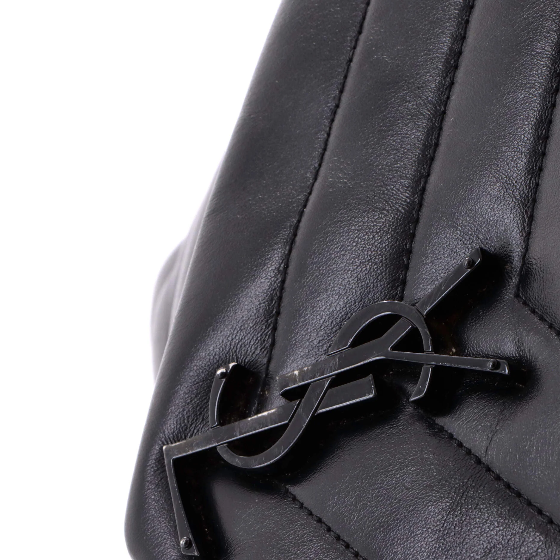 Loulou Shoulder Bag Matelasse Chevron Leather Medium - Image 6