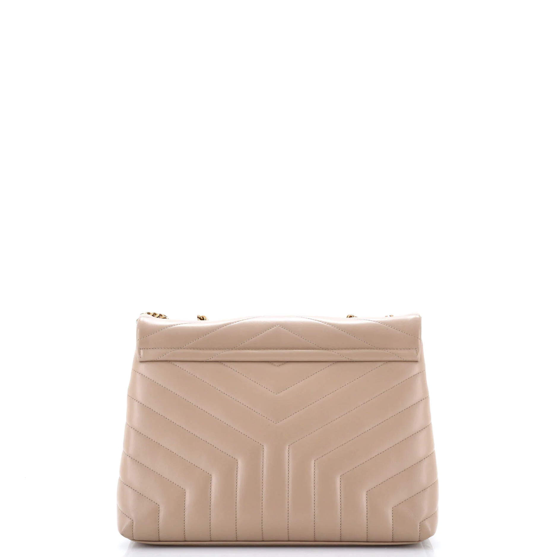 Loulou Shoulder Bag Matelasse Chevron Leather Medium - Image 3