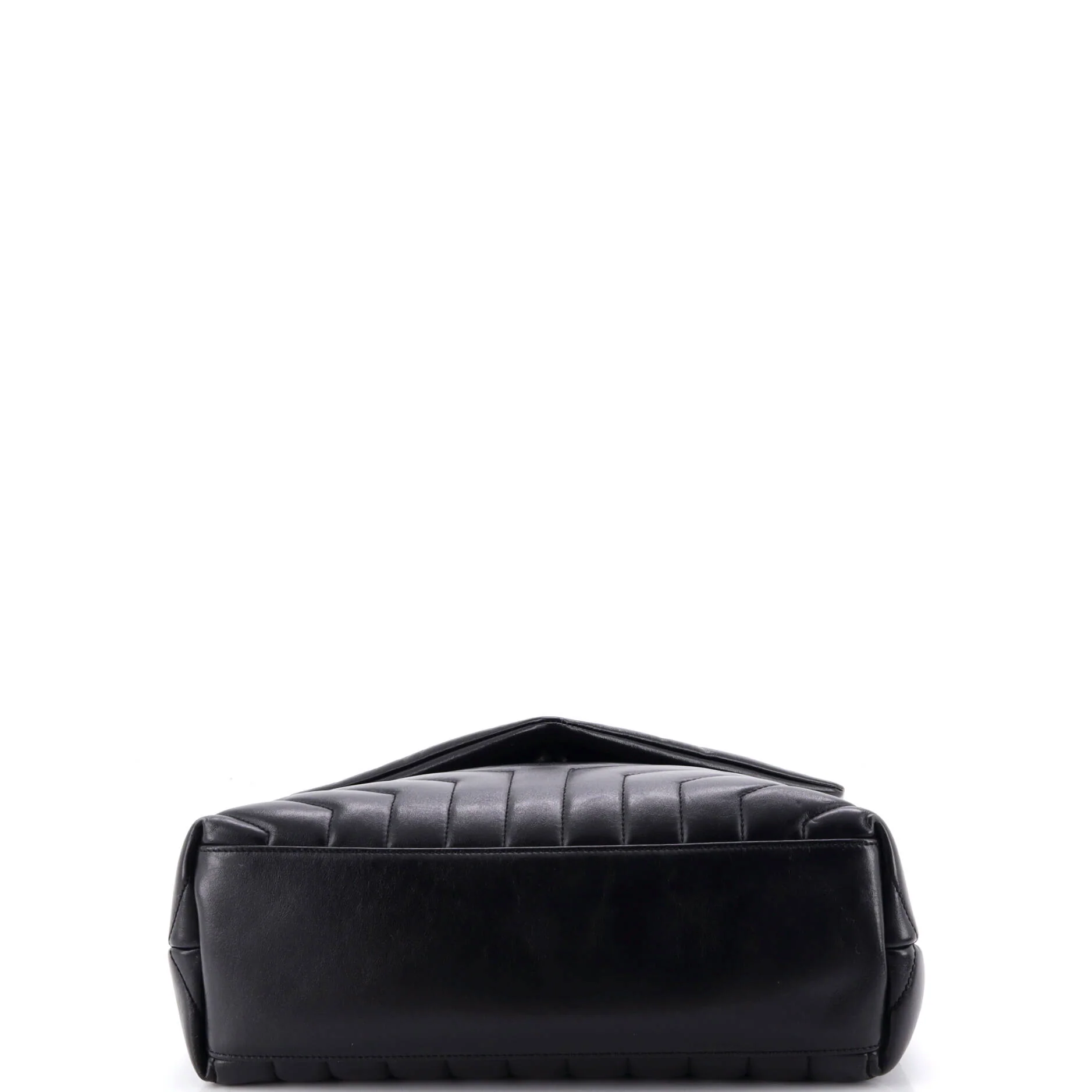 Loulou Shoulder Bag Matelasse Chevron Leather Medium - Image 4