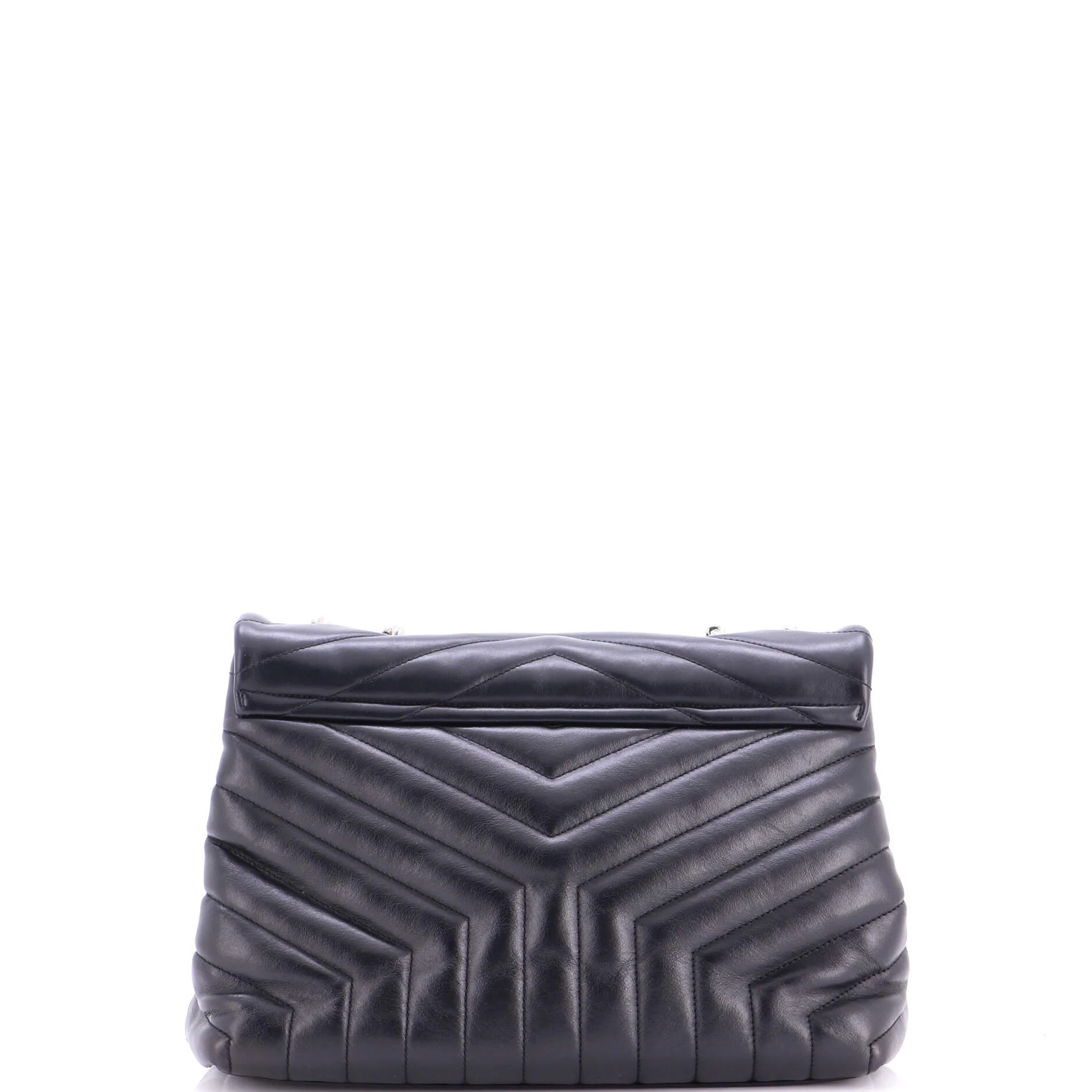 Loulou Shoulder Bag Matelasse Chevron Leather Medium - Image 3