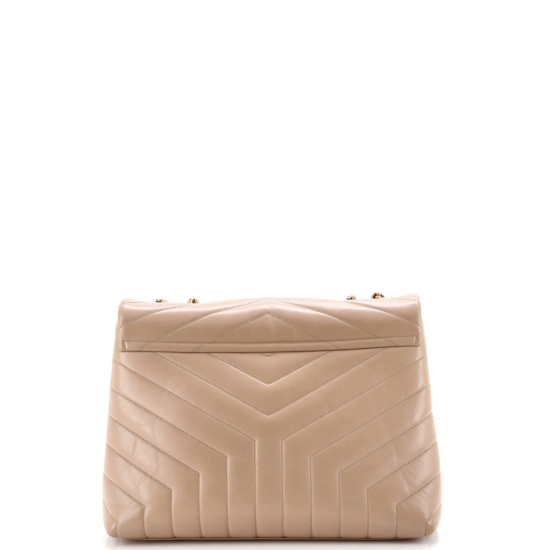 Loulou Shoulder Bag Matelasse Chevron Leather Medium - Image 3