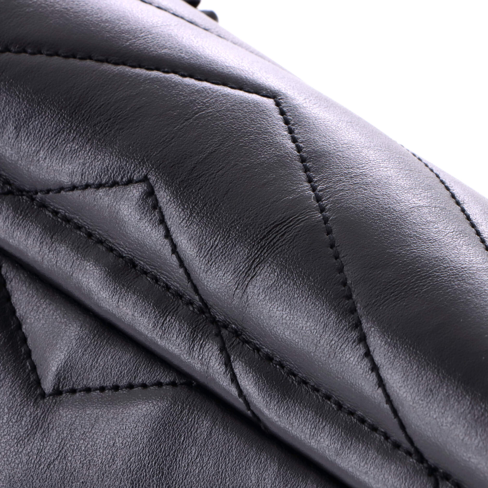 Loulou Shoulder Bag Matelasse Chevron Leather Small - Image 7
