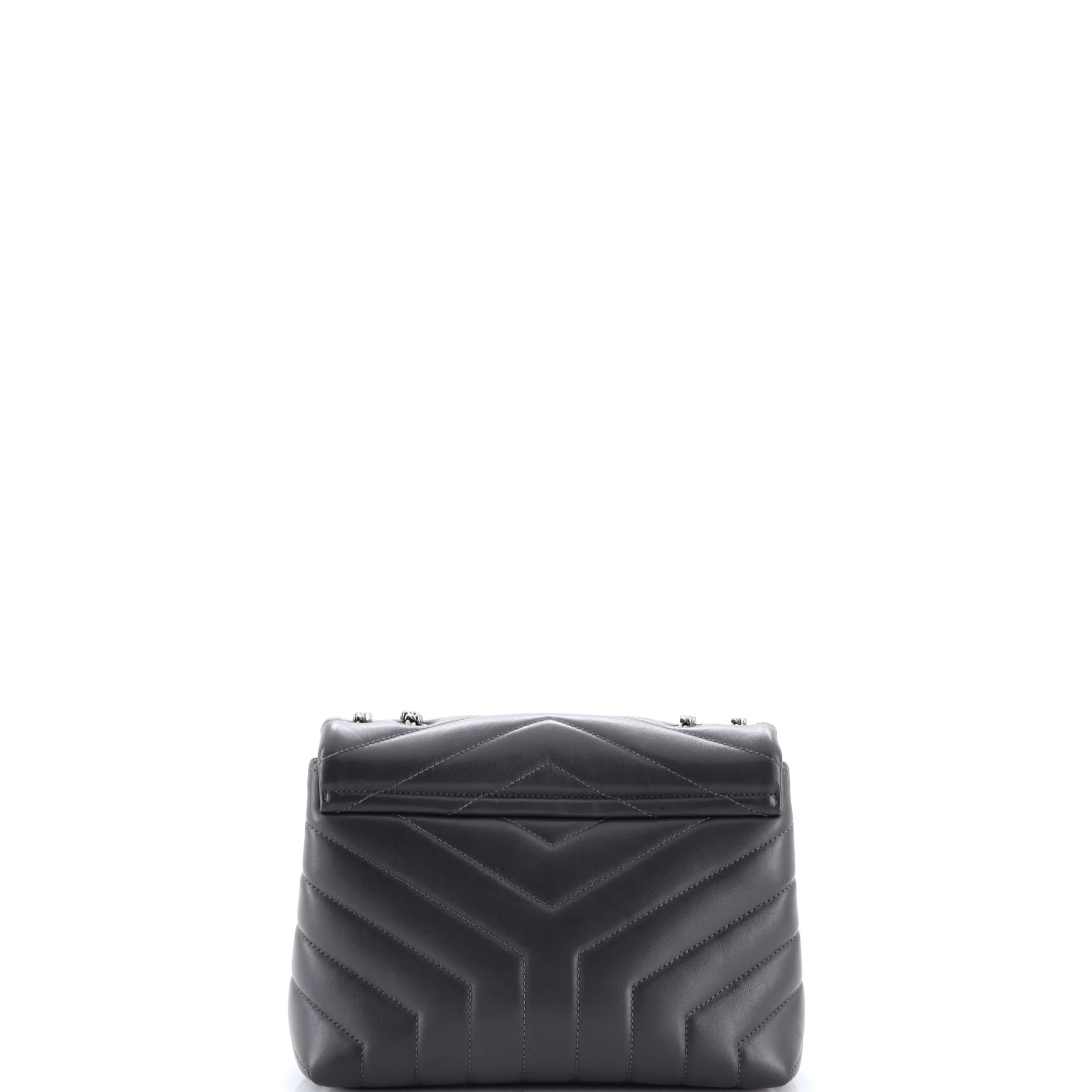 Loulou Shoulder Bag Matelasse Chevron Leather Small - Image 3