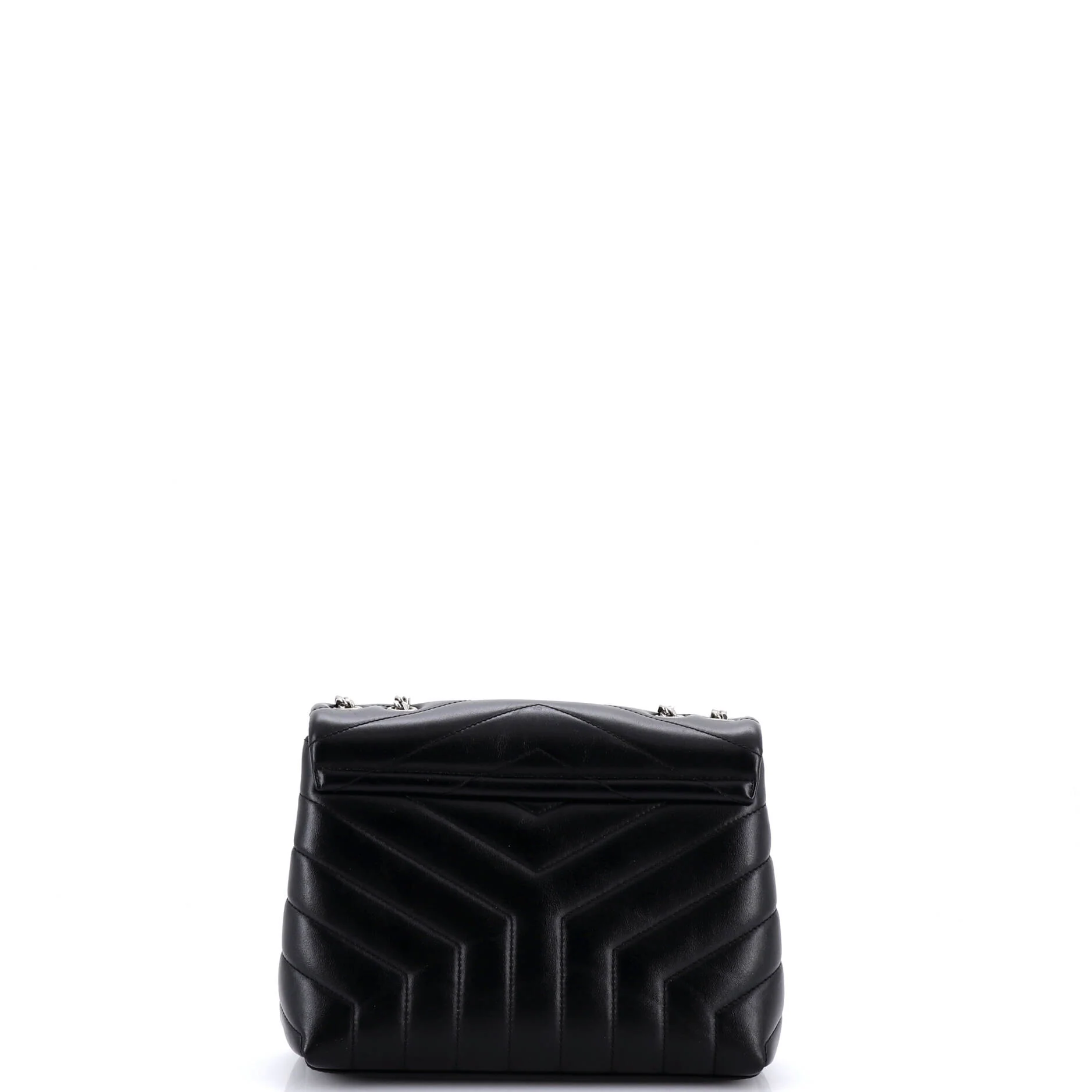 Loulou Shoulder Bag Matelasse Chevron Leather Small - Image 3