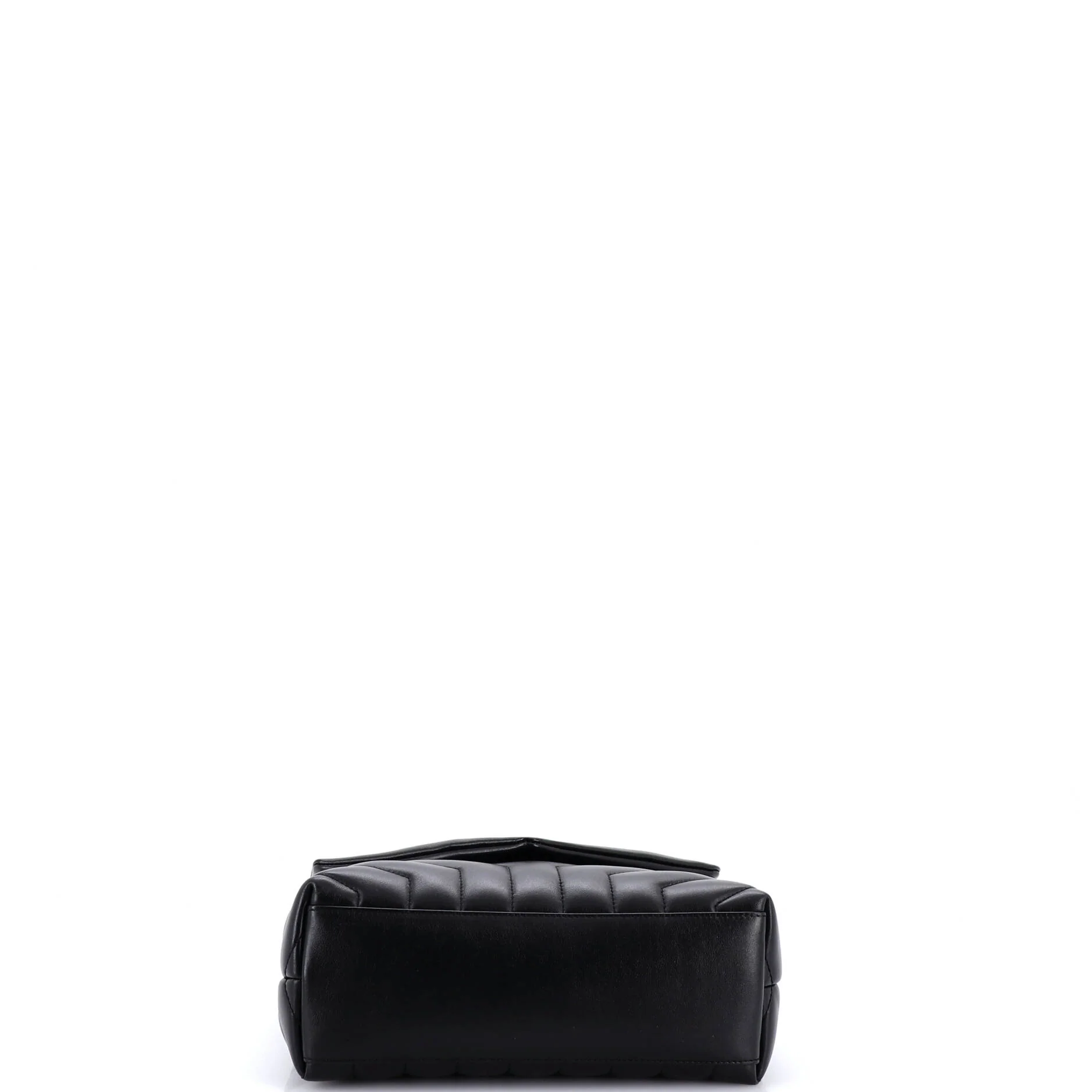 Loulou Shoulder Bag Matelasse Chevron Leather Small - Image 4