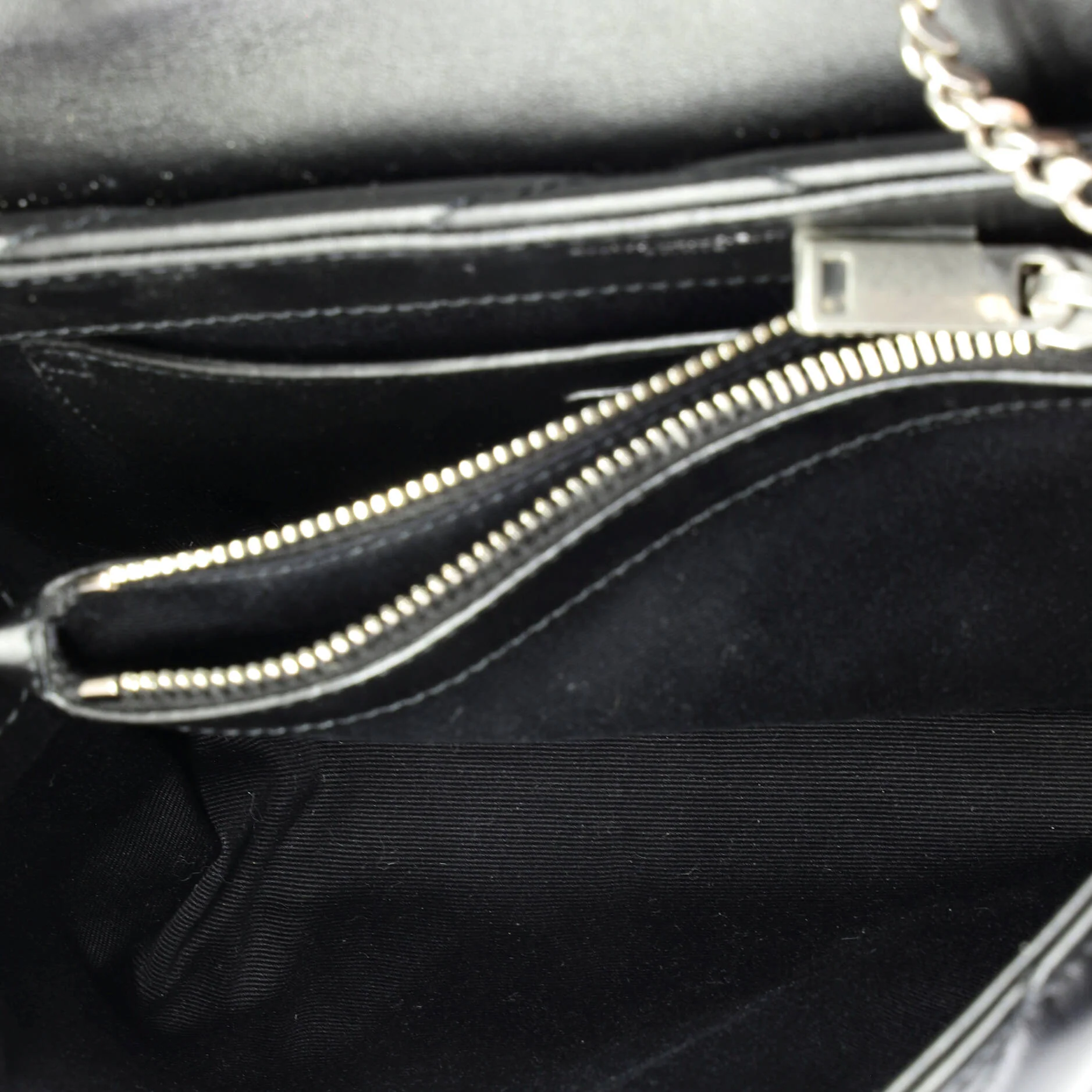 Loulou Shoulder Bag Matelasse Chevron Leather Small - Image 5