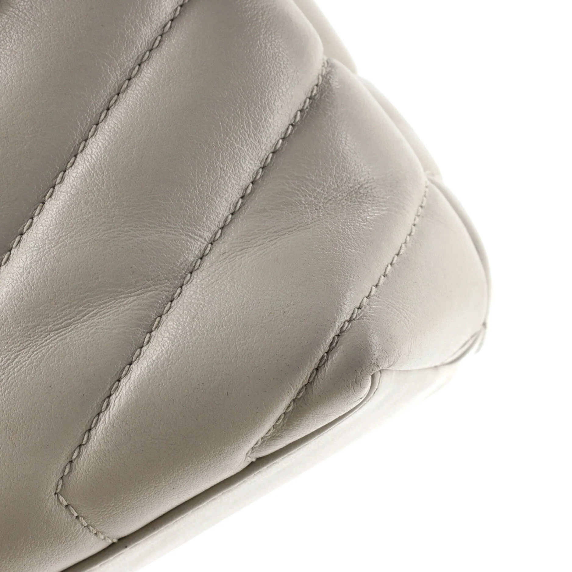 Loulou Shoulder Bag Matelasse Chevron Leather Small - Image 6