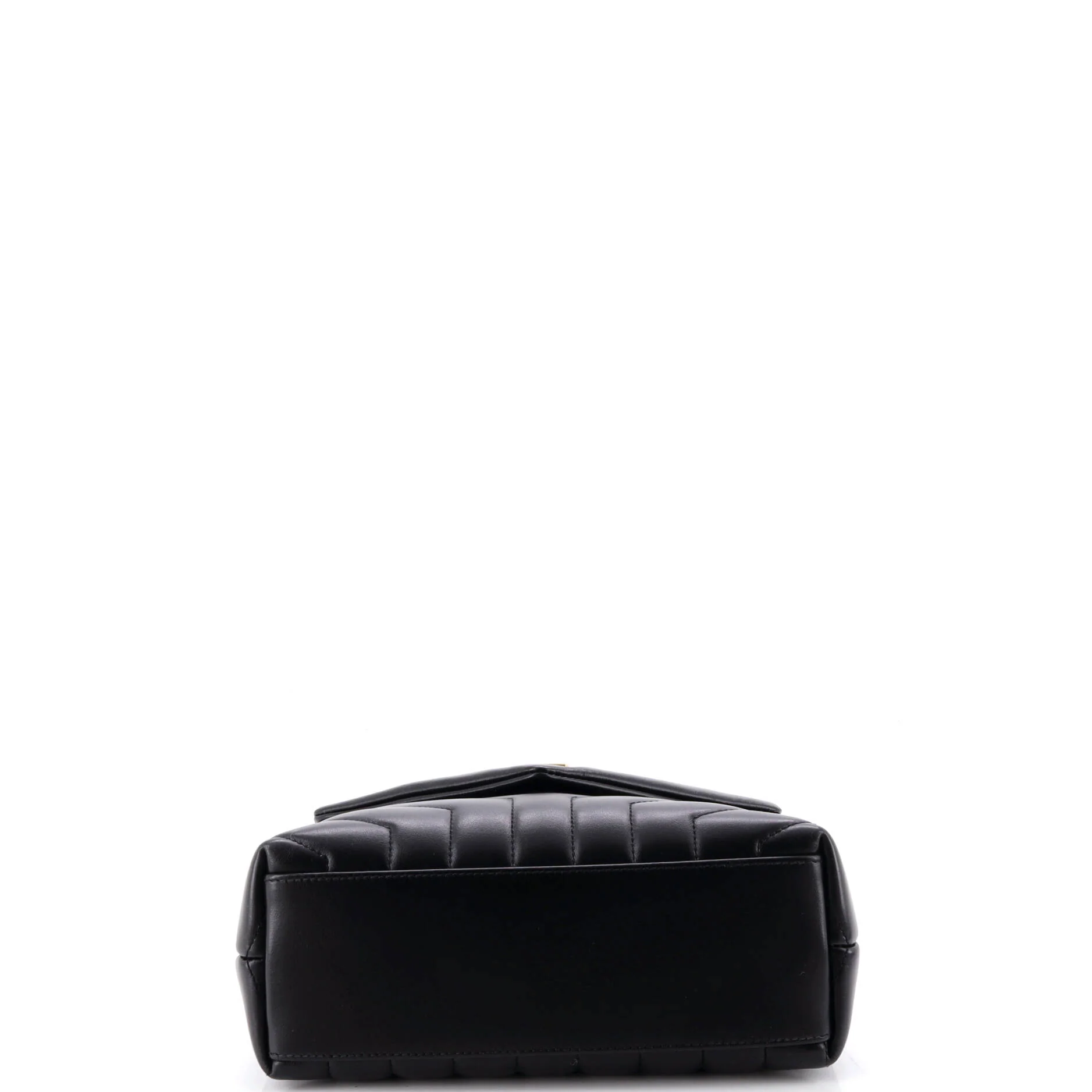 Loulou Shoulder Bag Matelasse Chevron Leather Small - Image 4